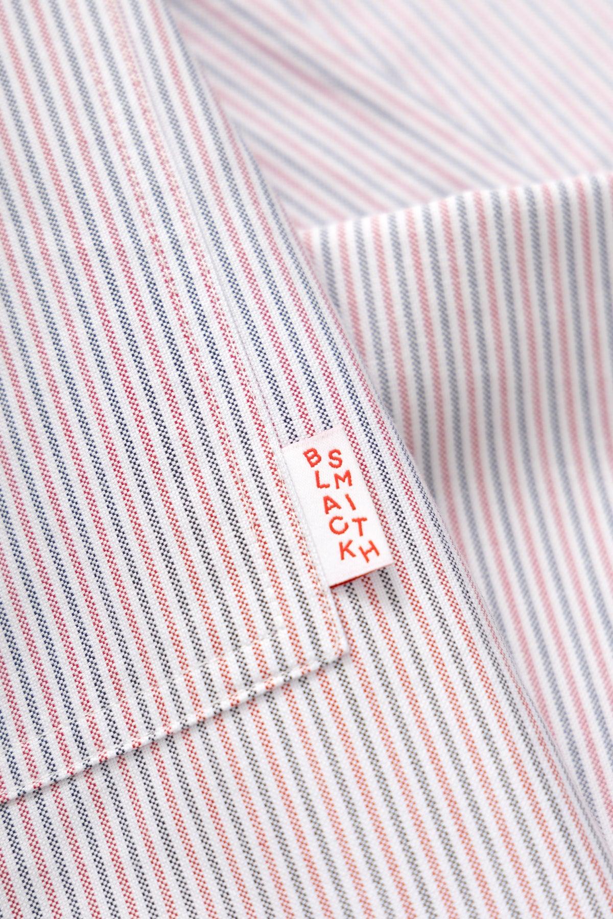 Blacksmith - 'Boxford' Utility Shirt - Multi Stripe Product Image