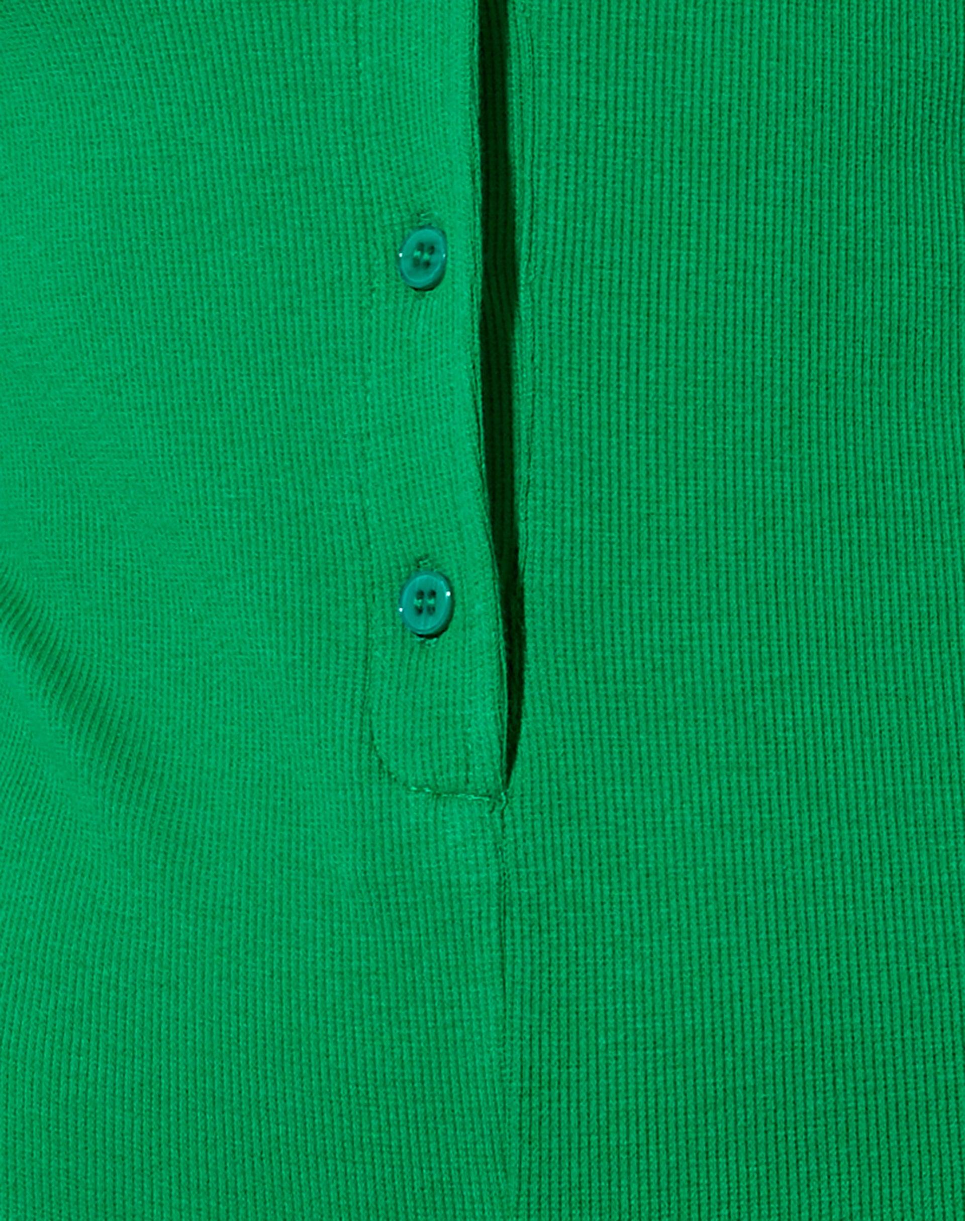 Waren Playsuit in Rib Dark Green Product Image