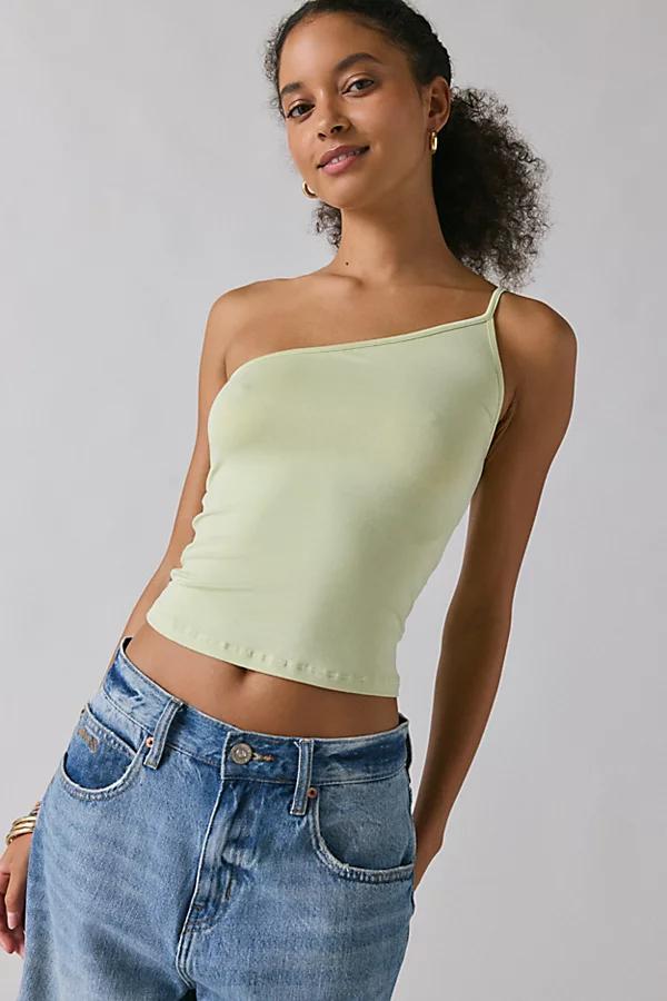 Motel Vey Knit Asymmetrical One-Shoulder Top Womens at Urban Outfitters Product Image