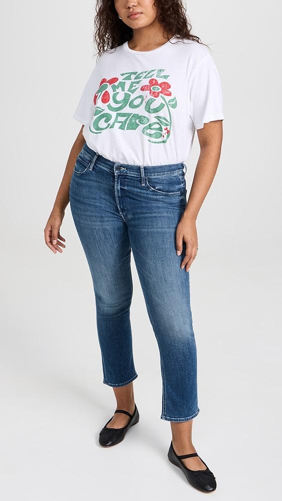 MOTHER The Mid Rise Dazzler Ankle Jeans | Shopbop Product Image