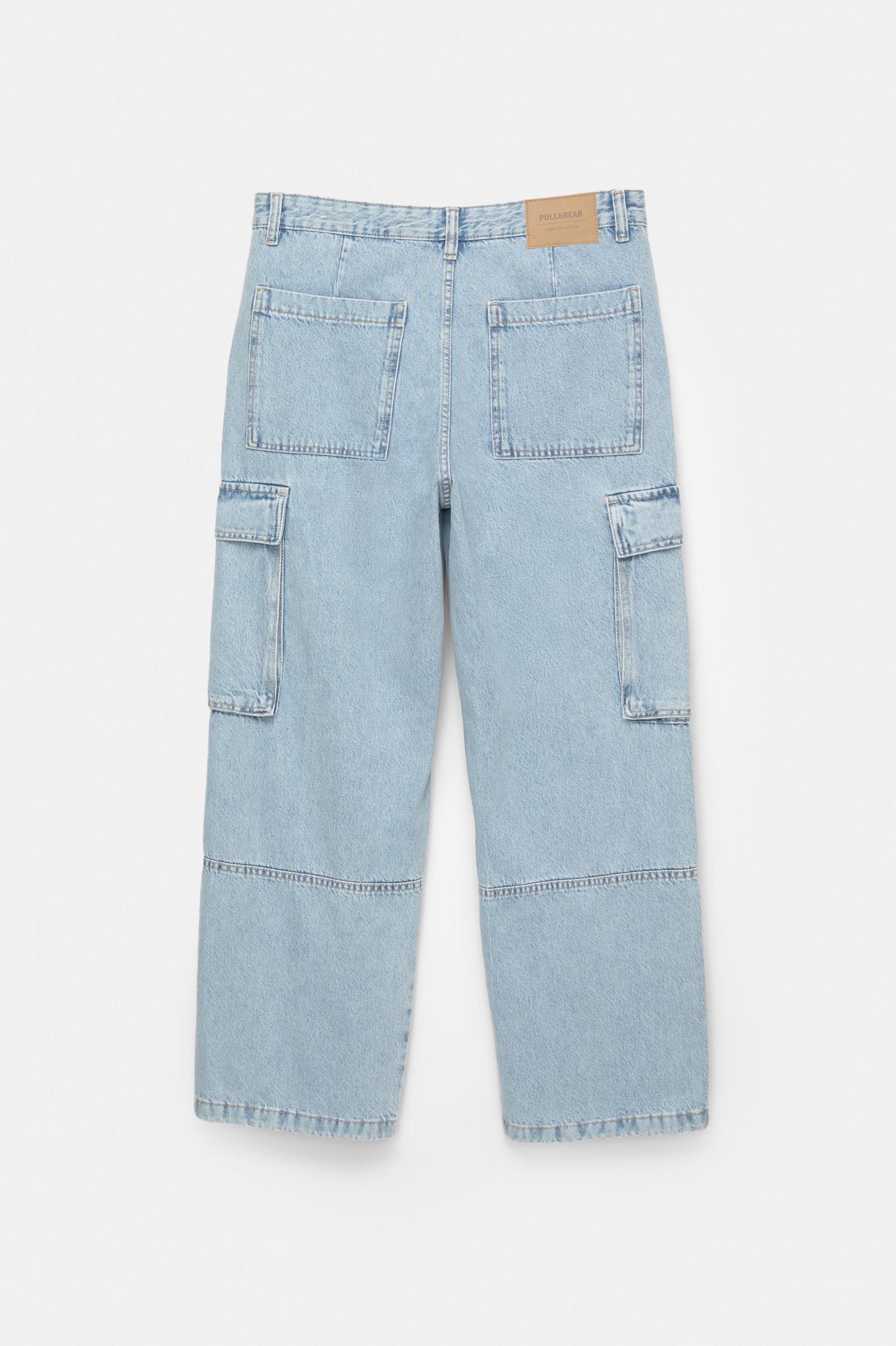 Baggy cargo jeans Product Image