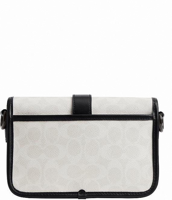 COACH League Signature Coated Canvas/Refined Calfskin Leather Crossbody Bag Product Image