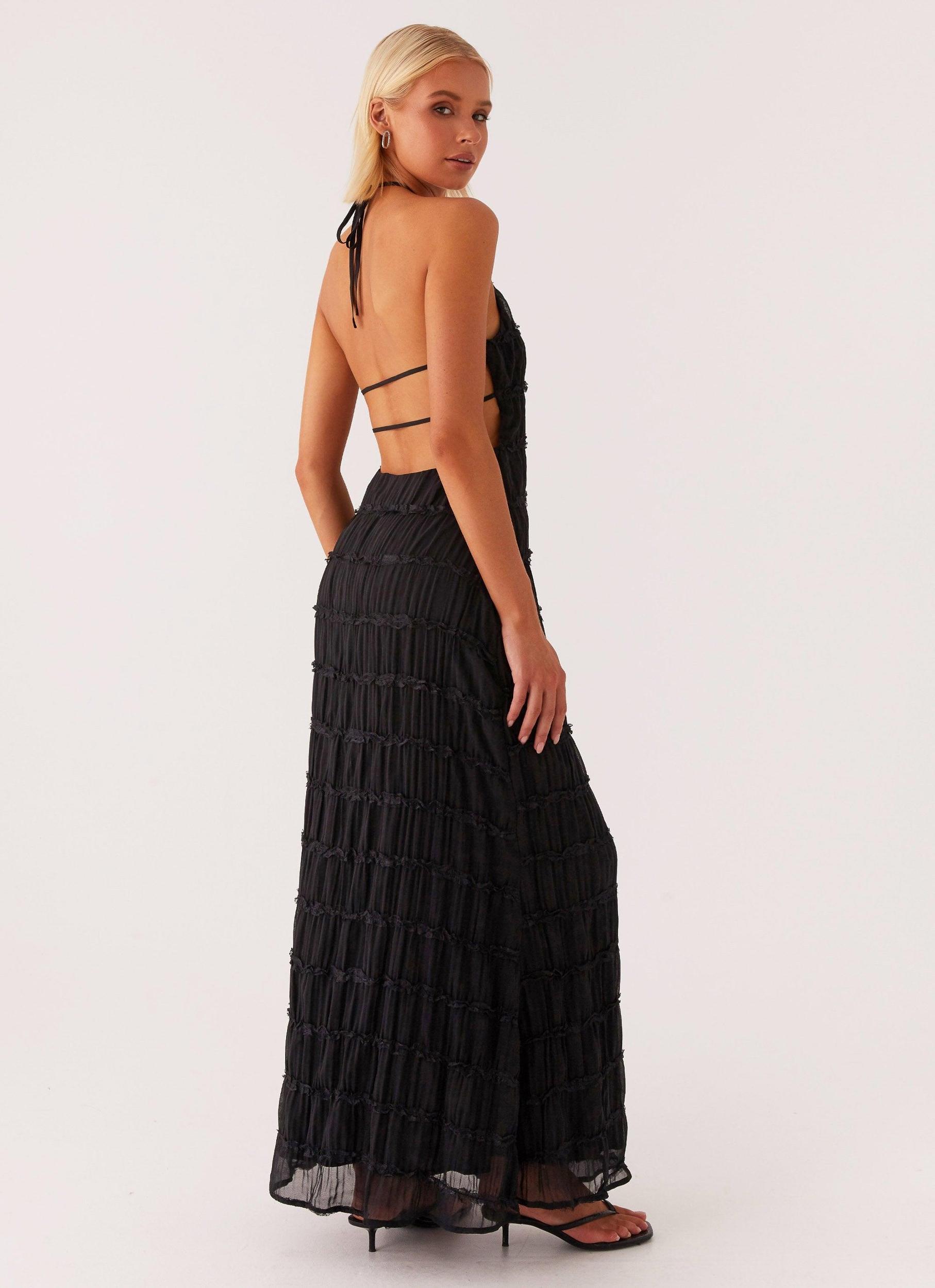 Aullie Maxi Dress - Black Product Image