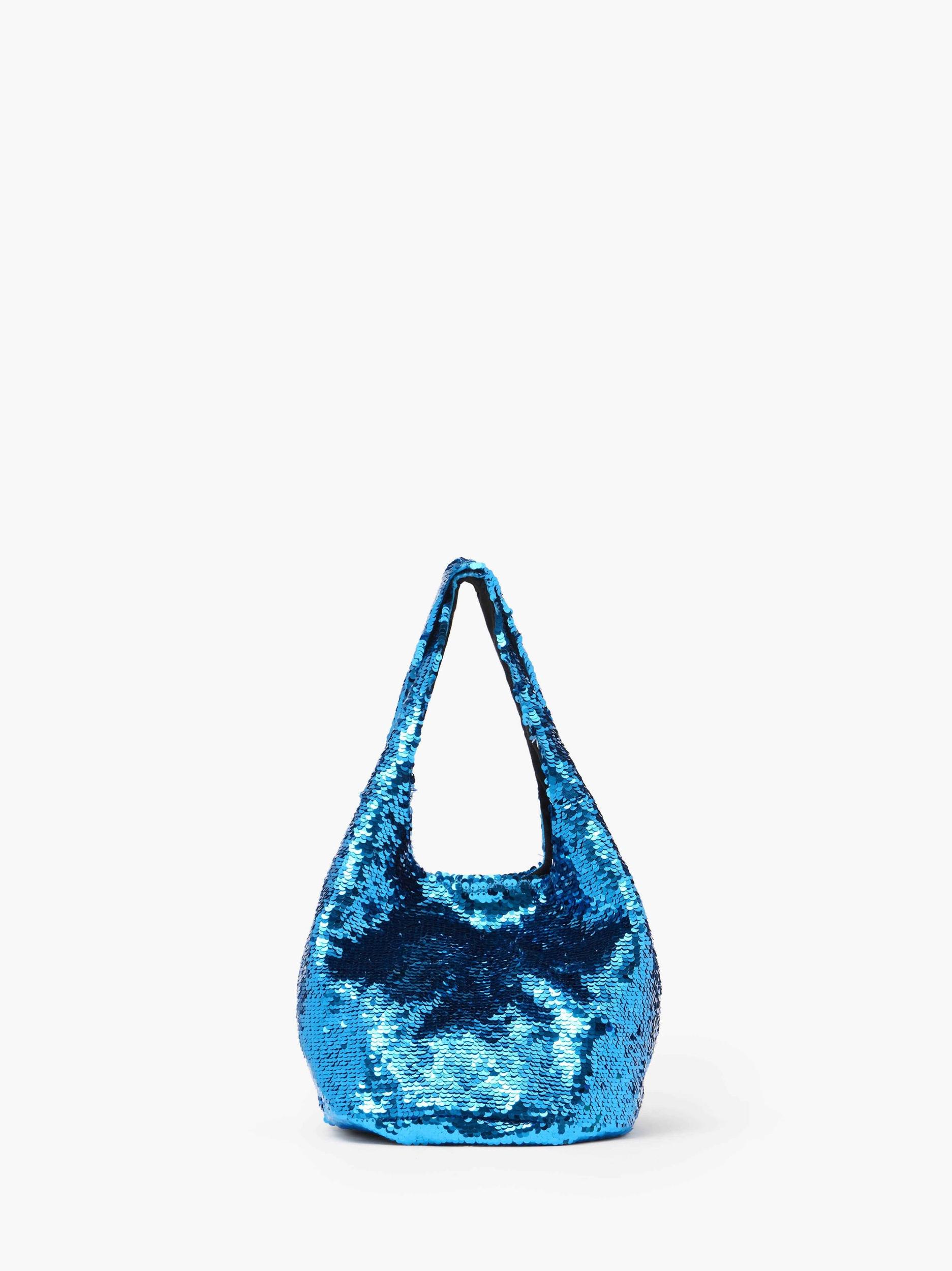 MINI SEQUIN SHOPPER - TOP HANDLE BAG Product Image