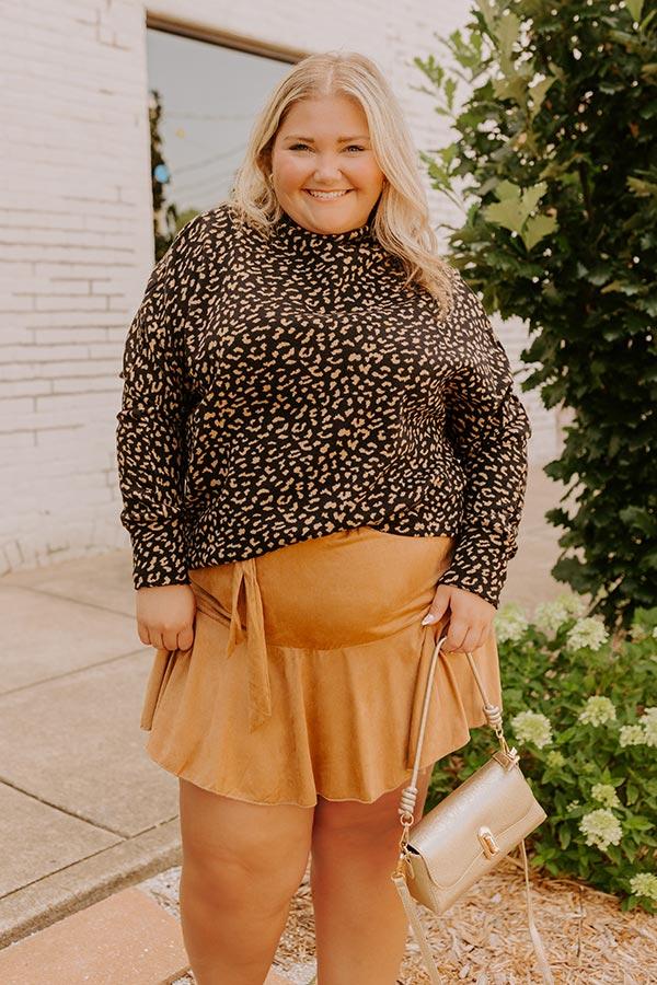 Charming Encounters Knit Sweater Top Curves Product Image