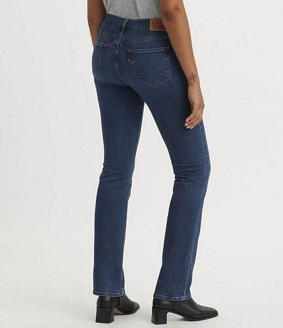 Levi's® 314 Mid Rise Shaping Straight Leg Jeans Product Image