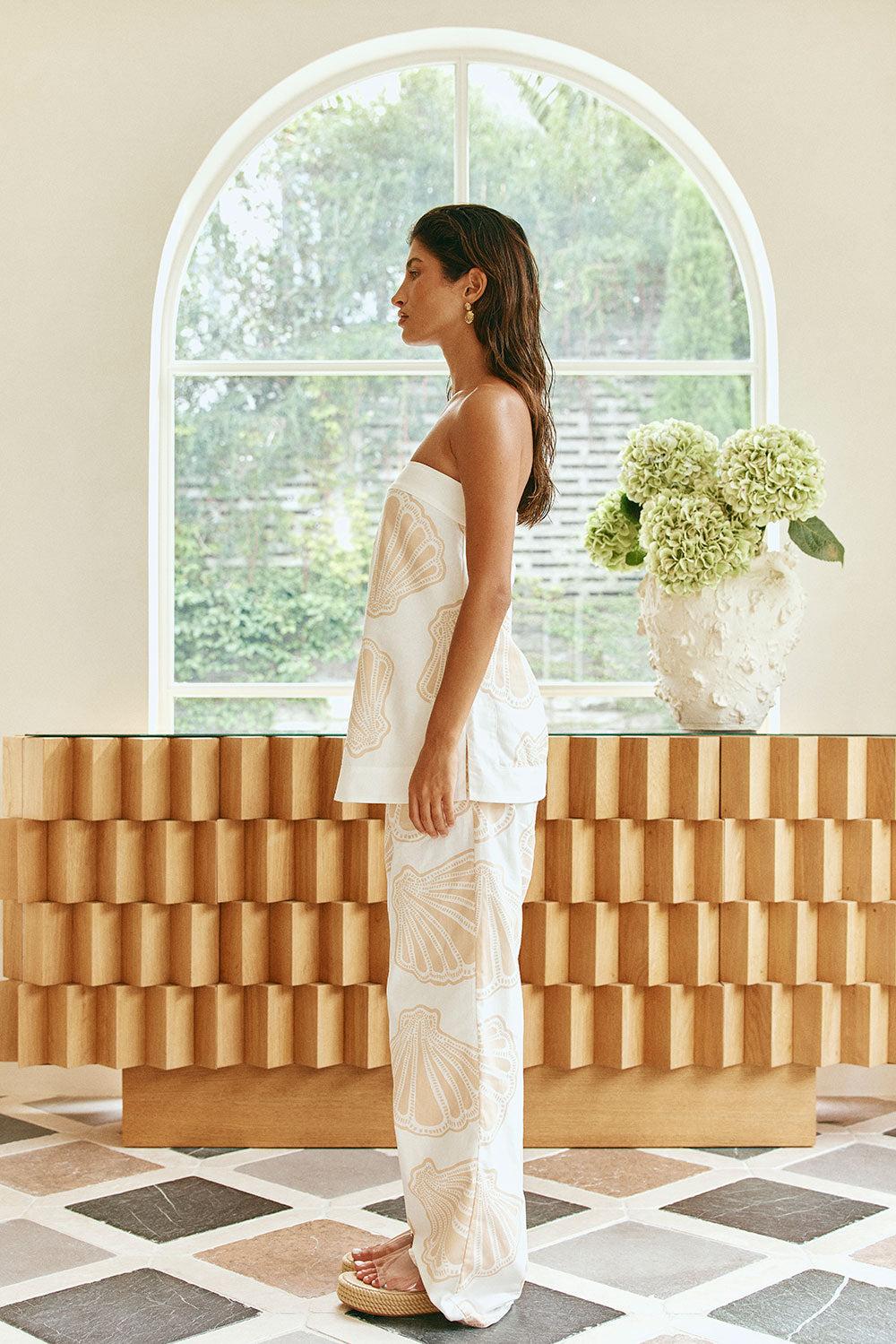 Bahari Top - Coastal Shell Product Image