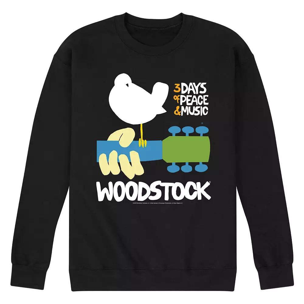 Men's Woodstock Poster Graphic Fleece,  Product Image