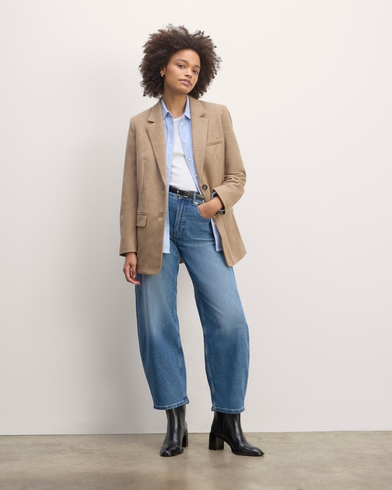 Womens Oversized Blazer in Wool by Everlane Product Image