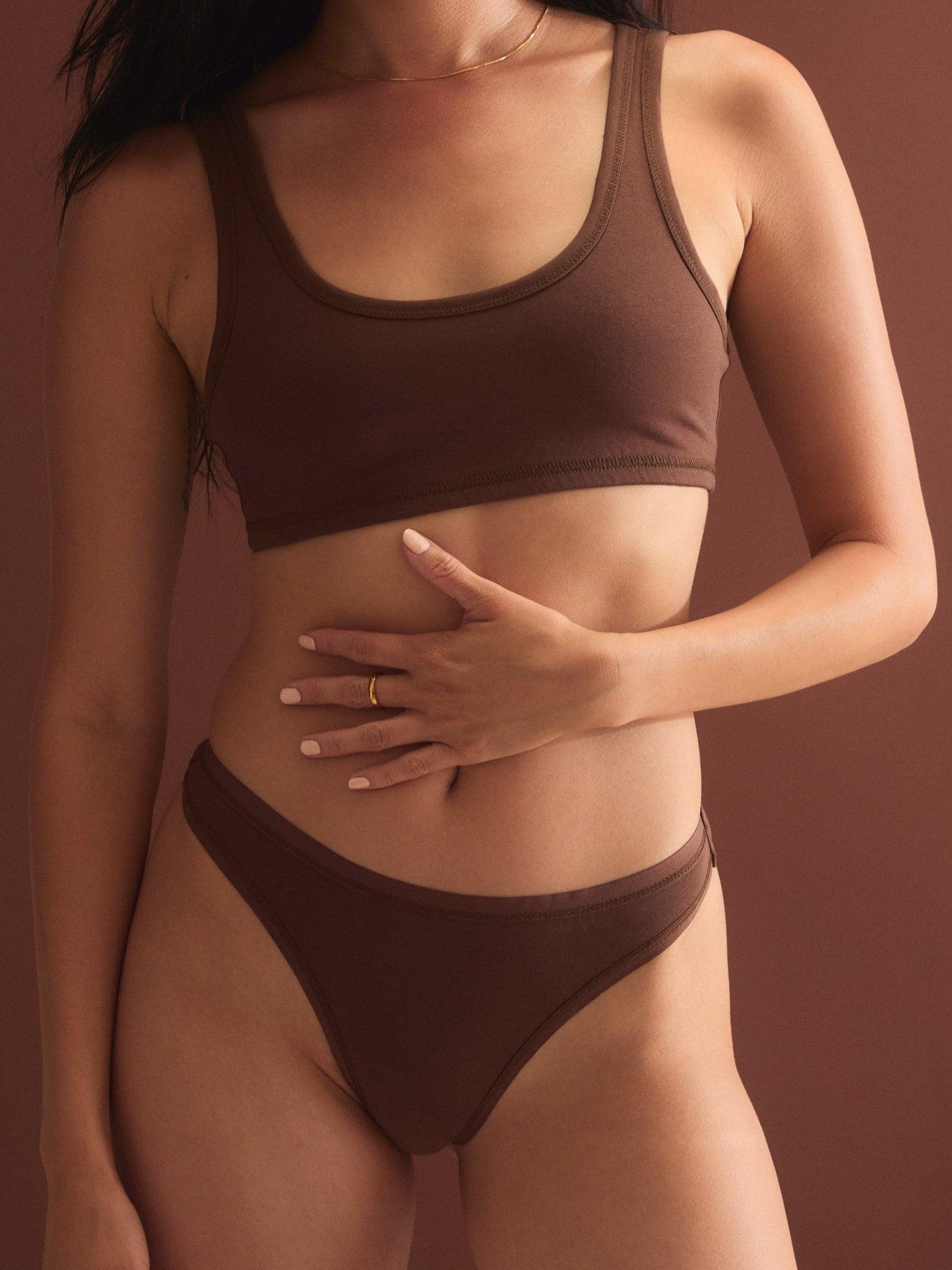 Organic Comfort Scoop Bralette Female Product Image