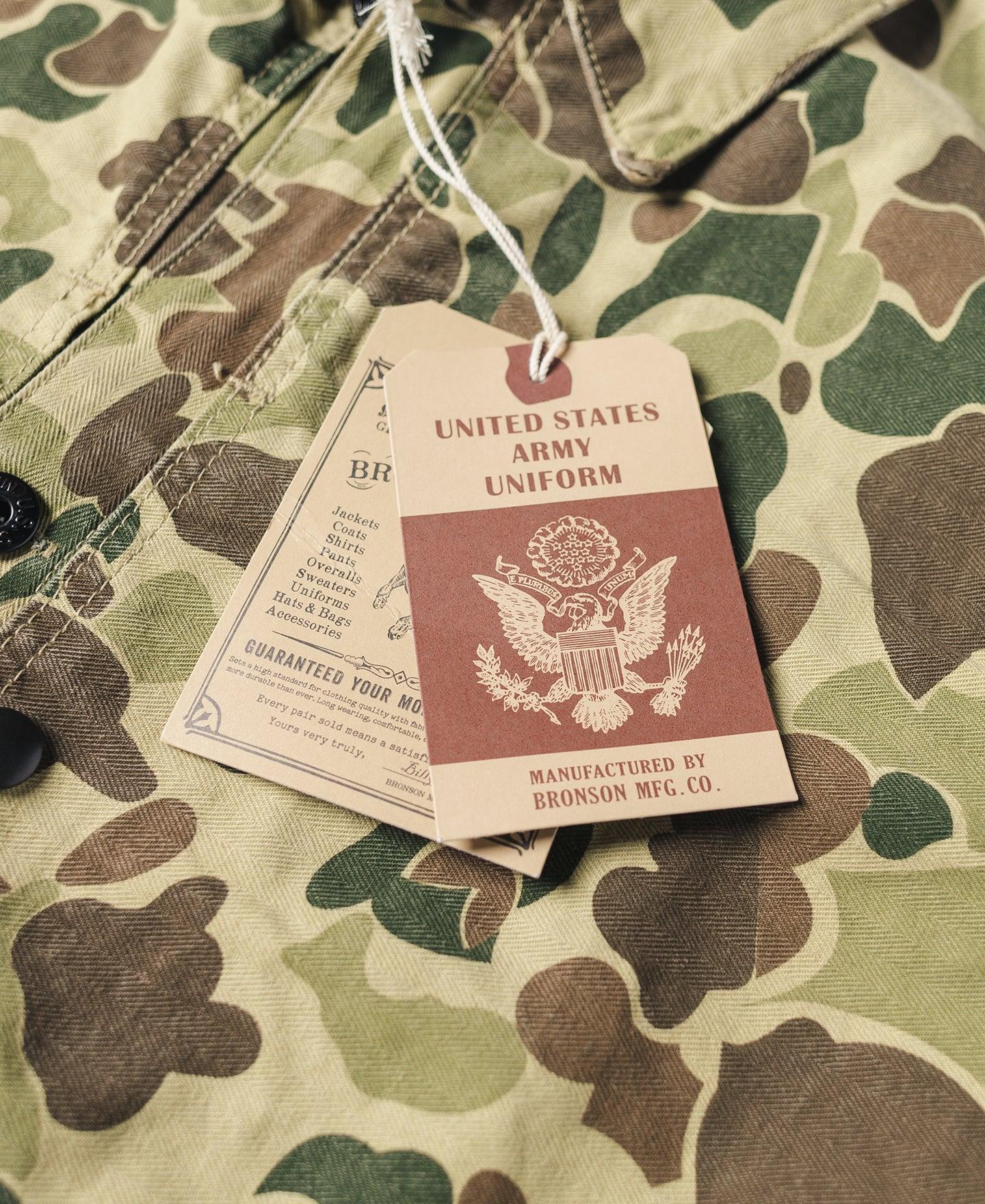 WWII USMC Type P-44 HBT Duck Hunter Camo Jacket Product Image