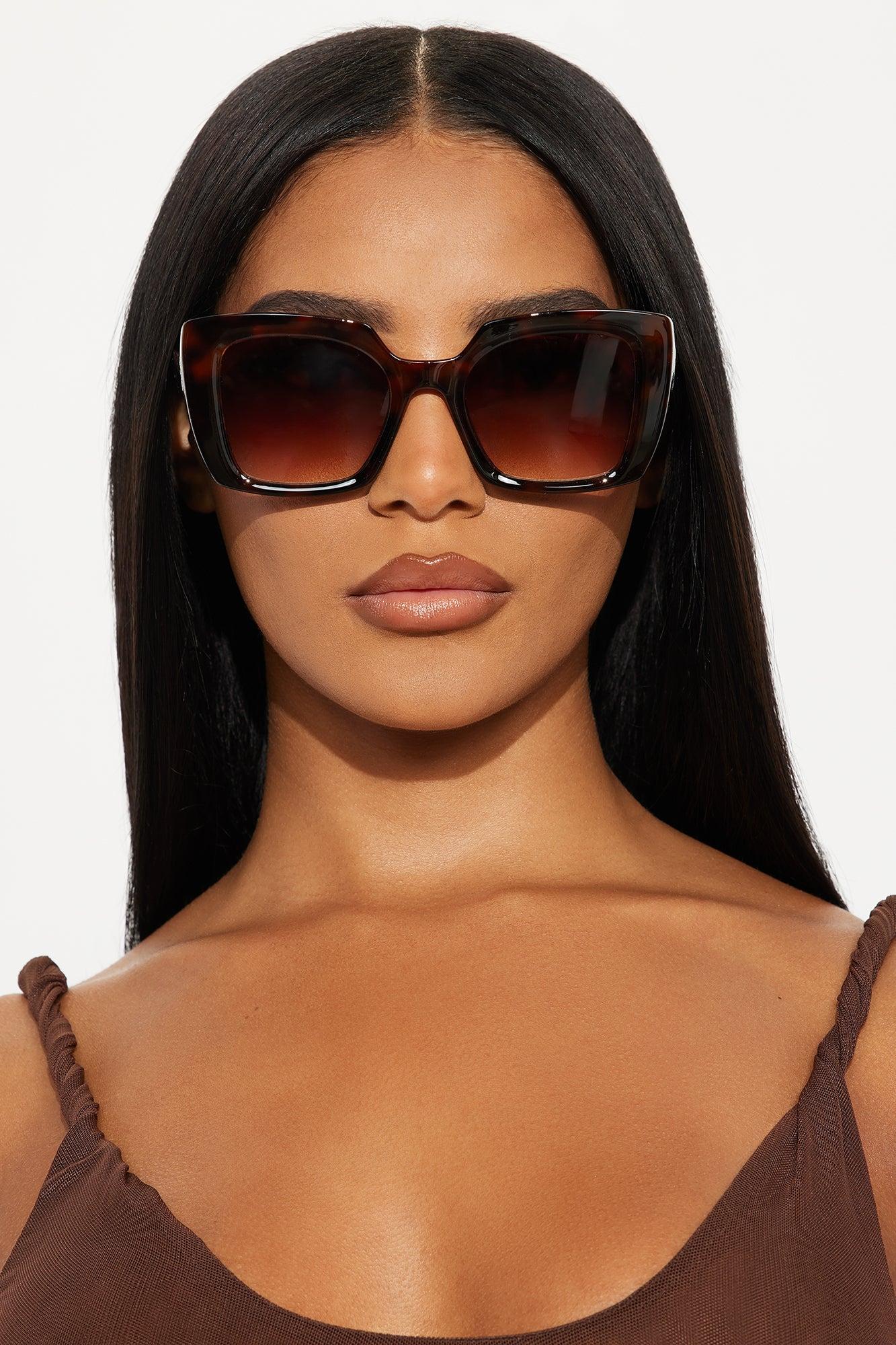 Main Character Square Sunglasses - Tortoise Female Product Image