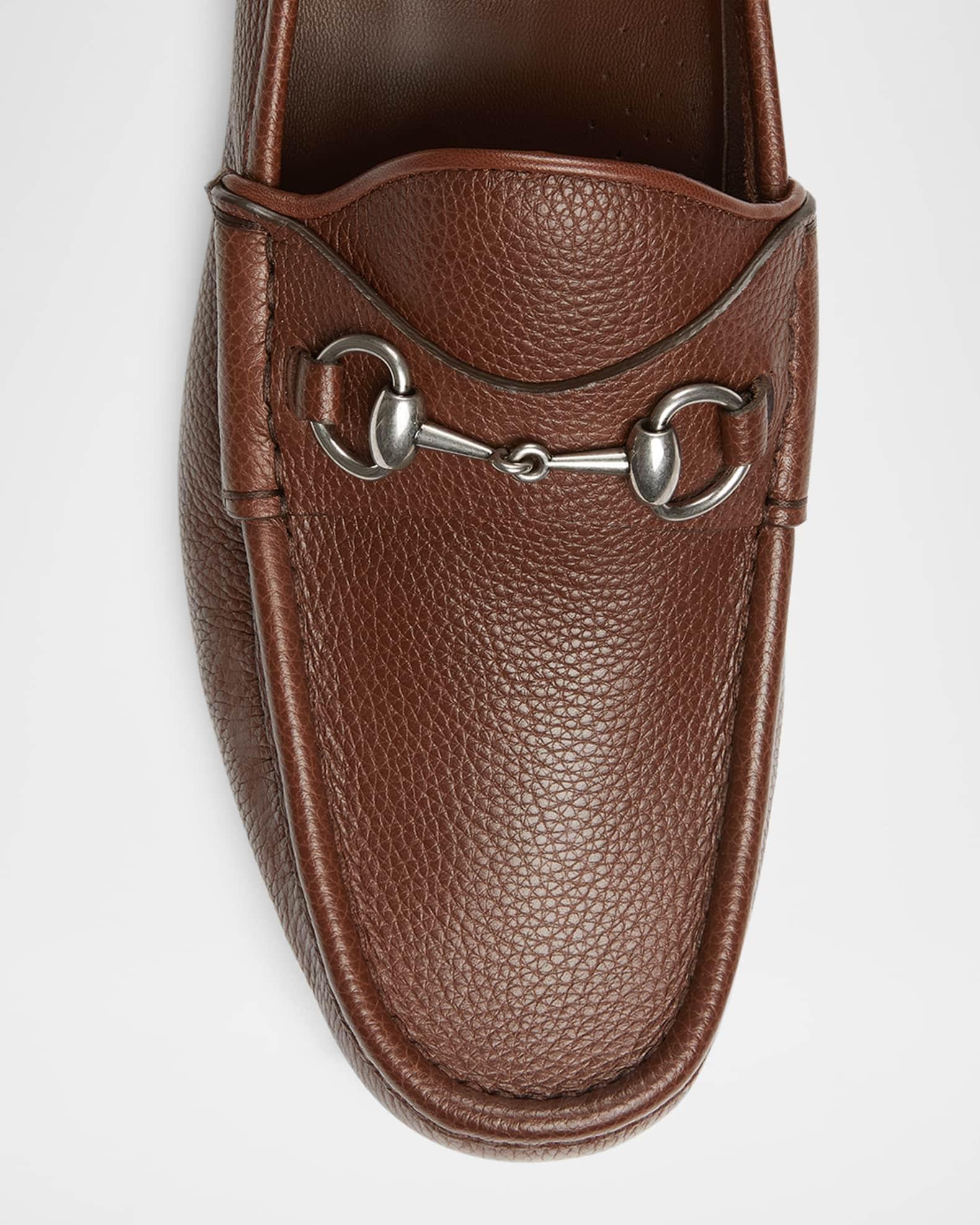 Men's Horsebit 1953 Grained Leather Bit Loafers Product Image