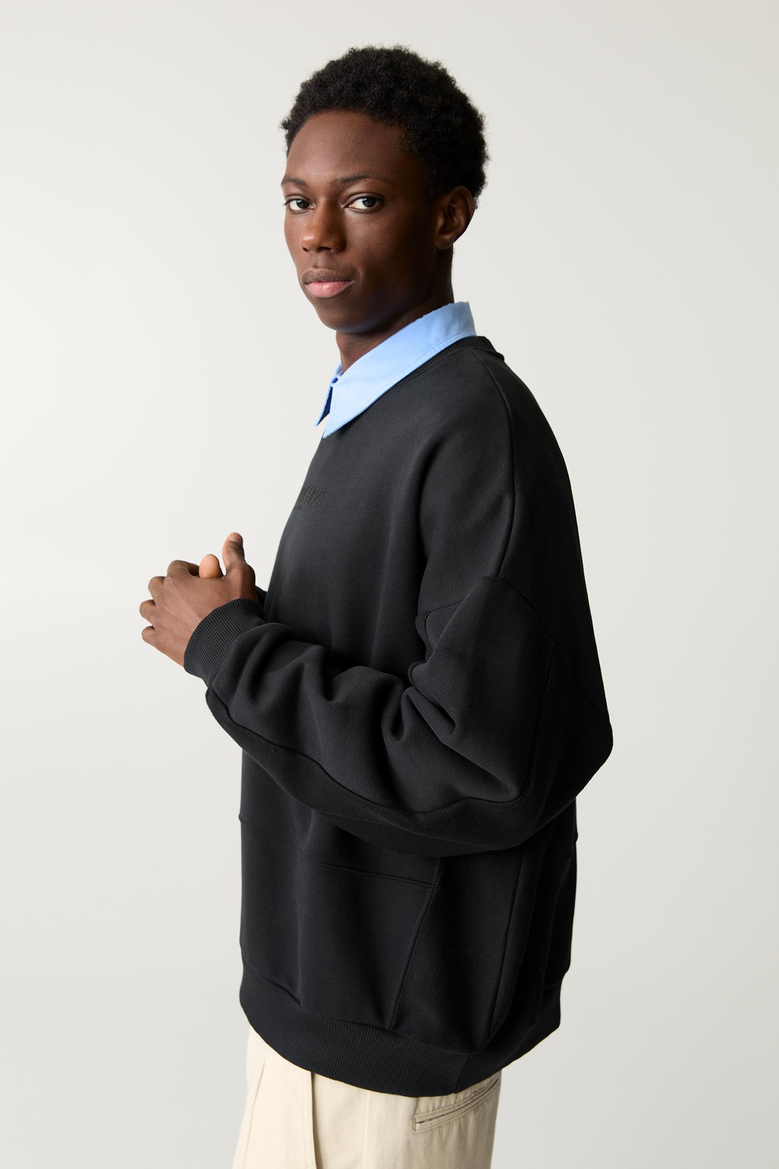 Sweatshirt with seam details Product Image