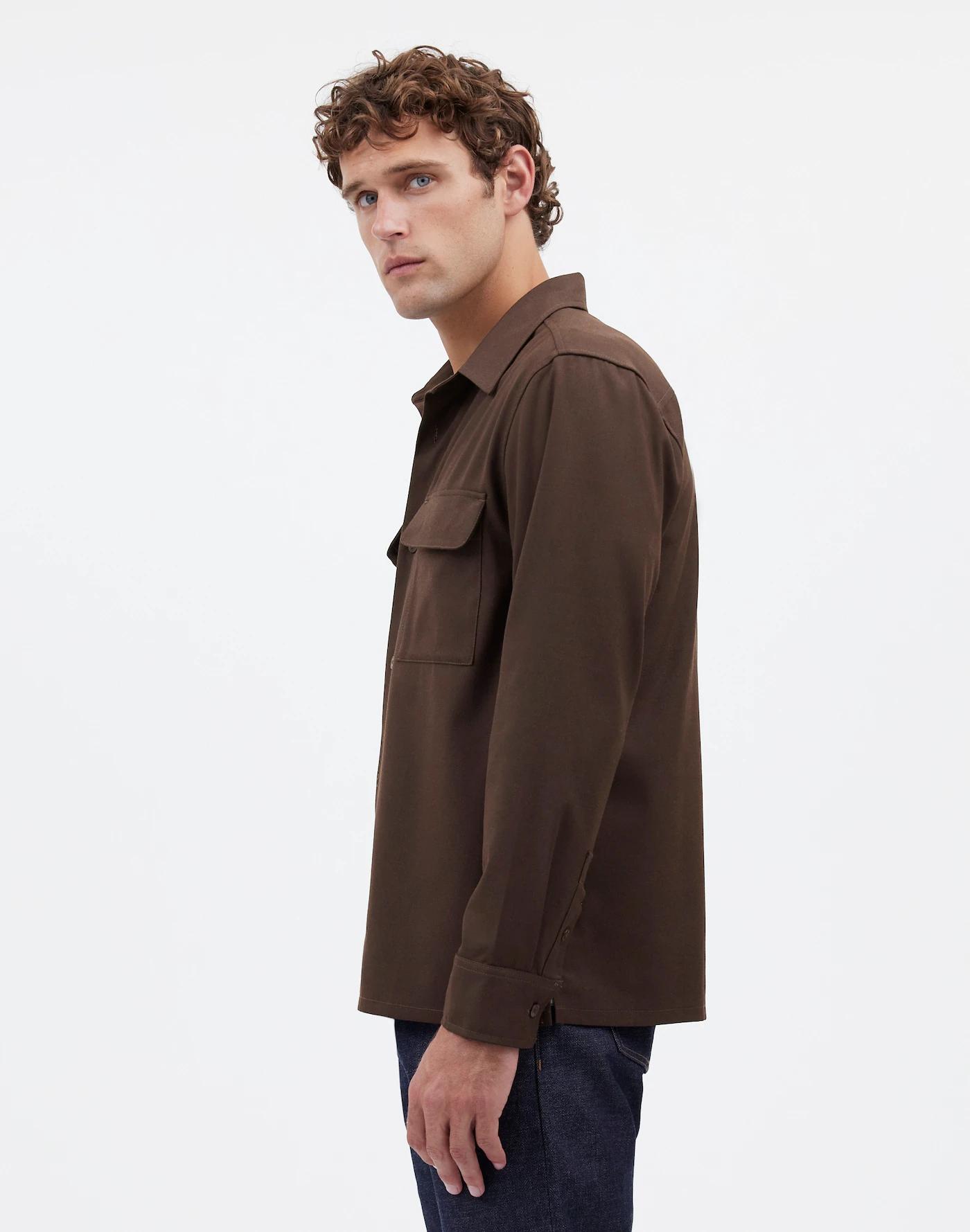 Mens Ash Shirt Jacket Product Image