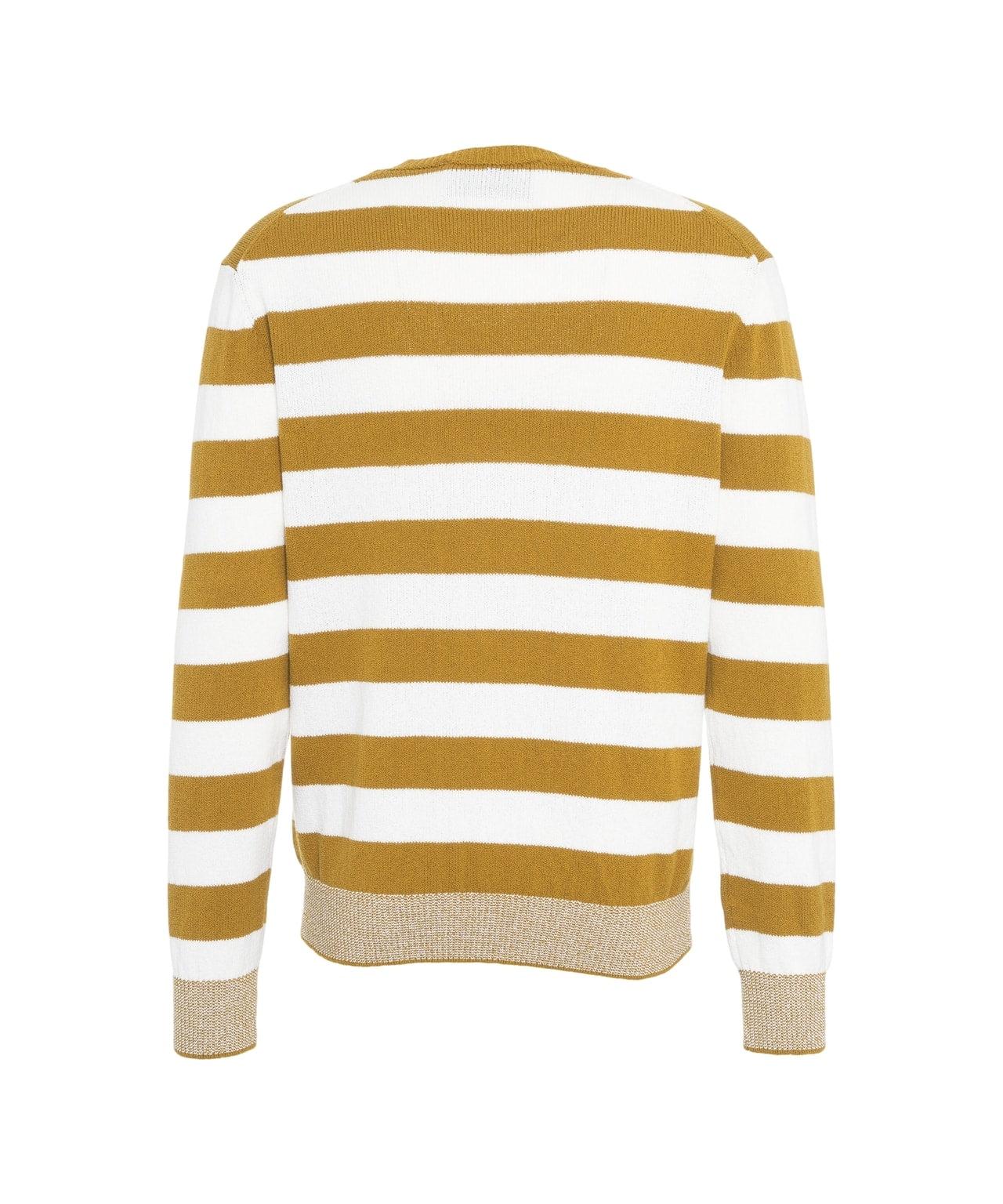 Striped knit sweater Product Image