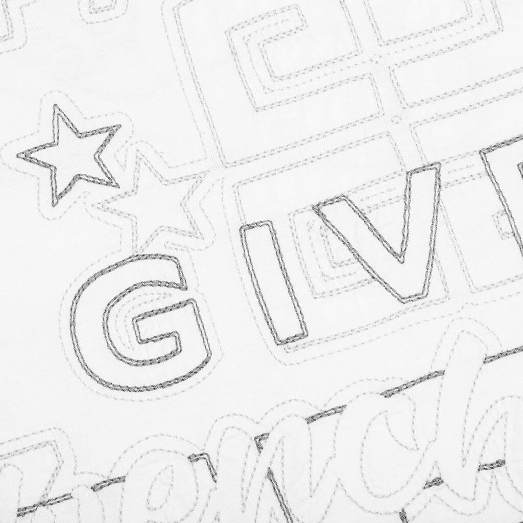 Oversized Fit T-Shirt - White Male Product Image