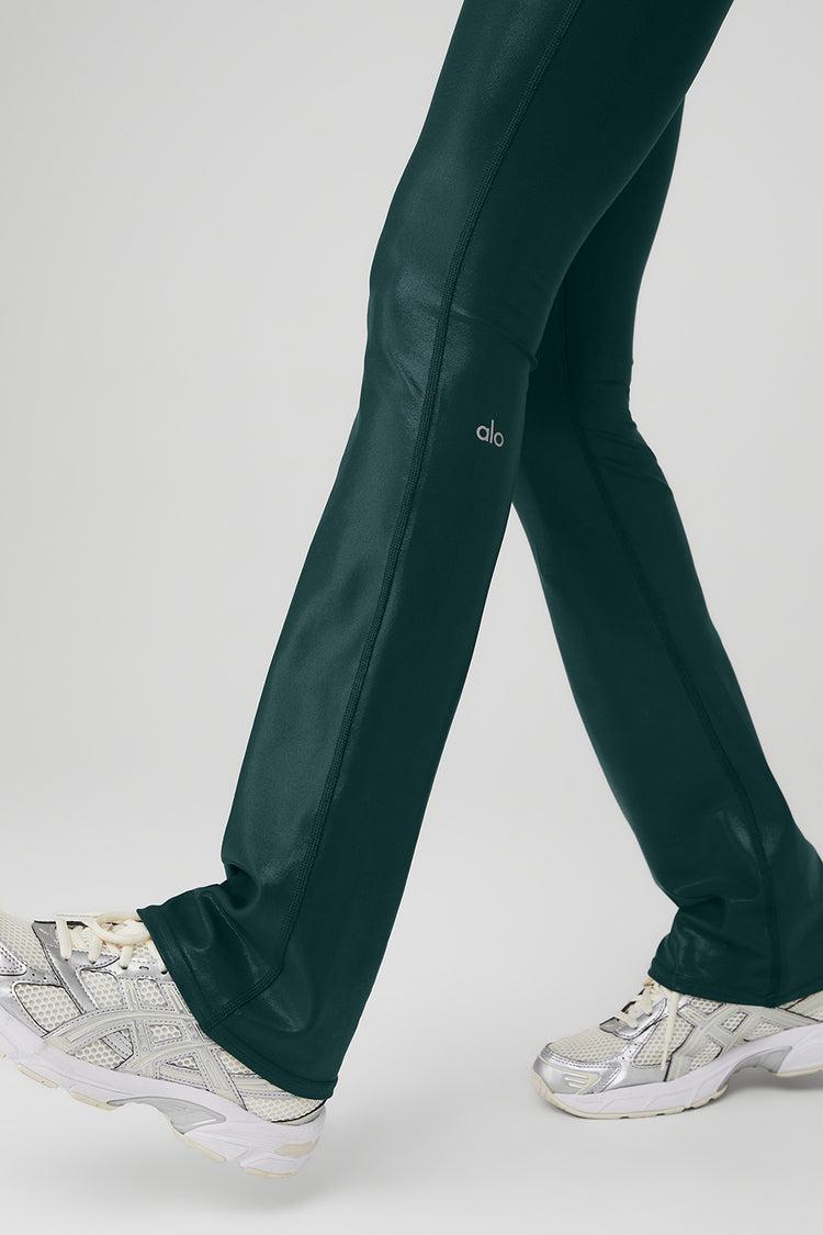 Super Shine Low-Rise Bootcut Legging - Midnight Green Product Image