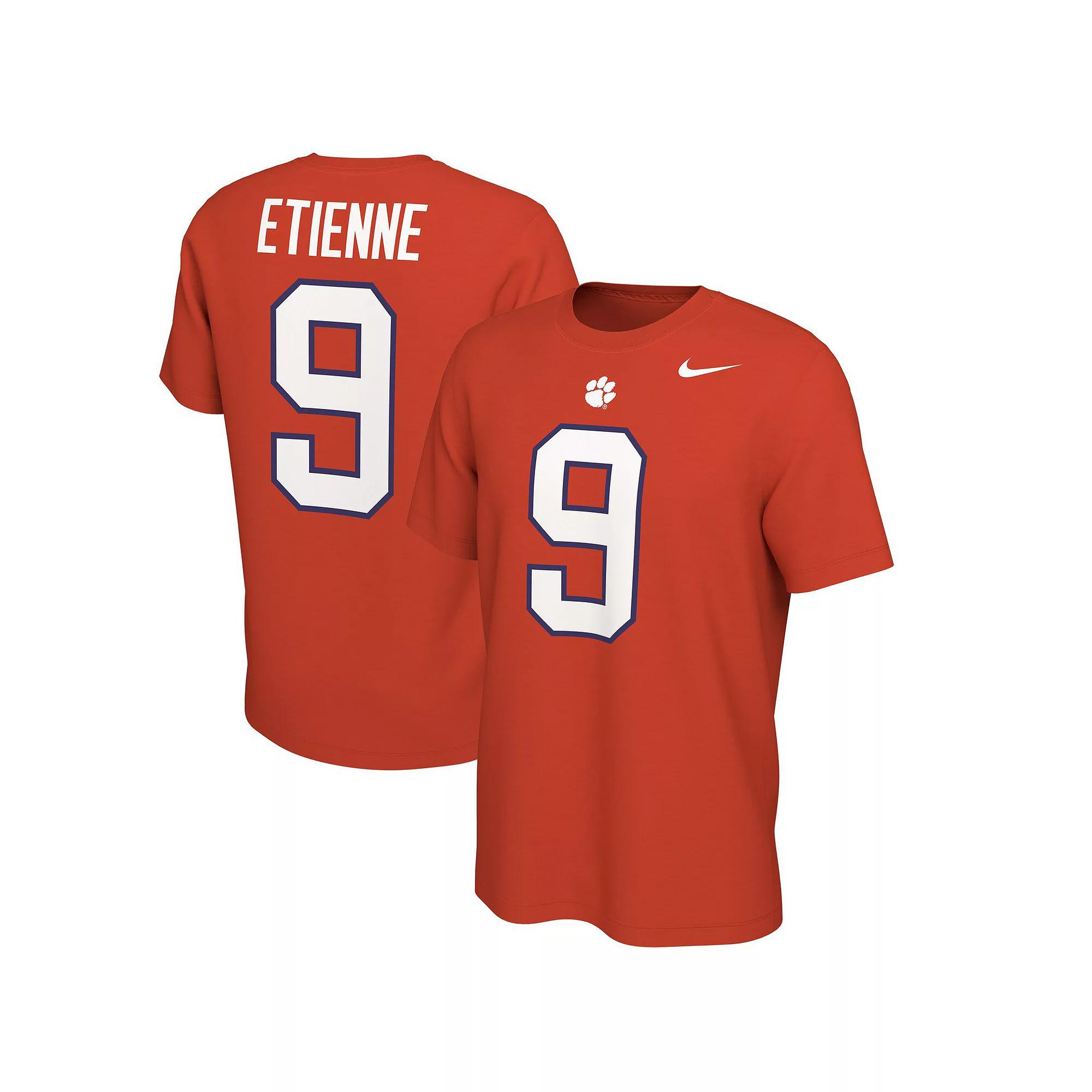 Men's Nike Travis Etienne Orange Clemson Tigers Alumni Name & Number T-Shirt,  Product Image