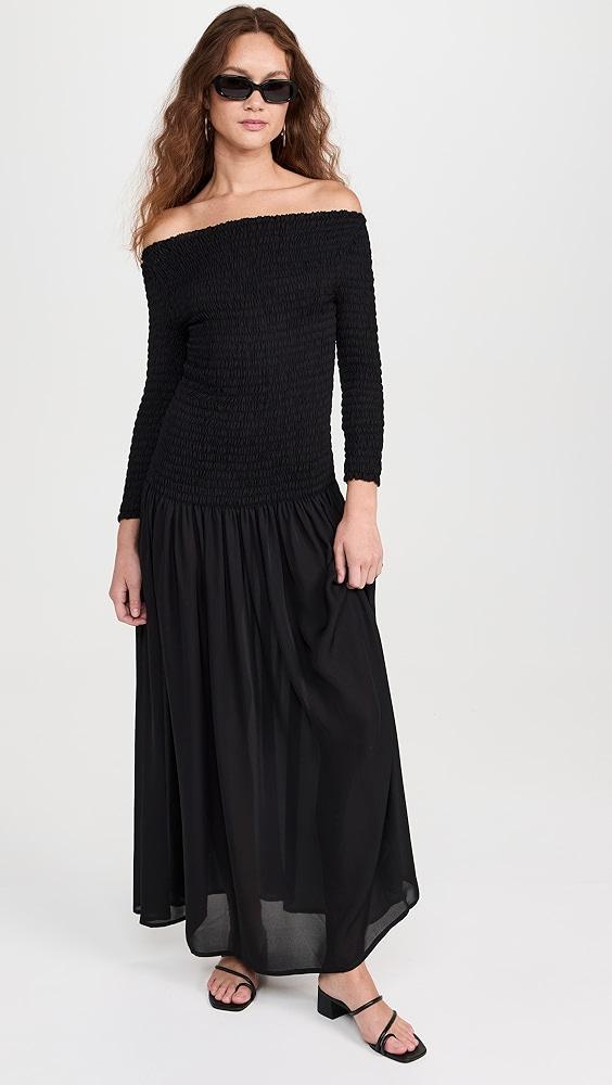 FAITHFULL THE BRAND Amandine Silk Maxi Dress | Shopbop Product Image