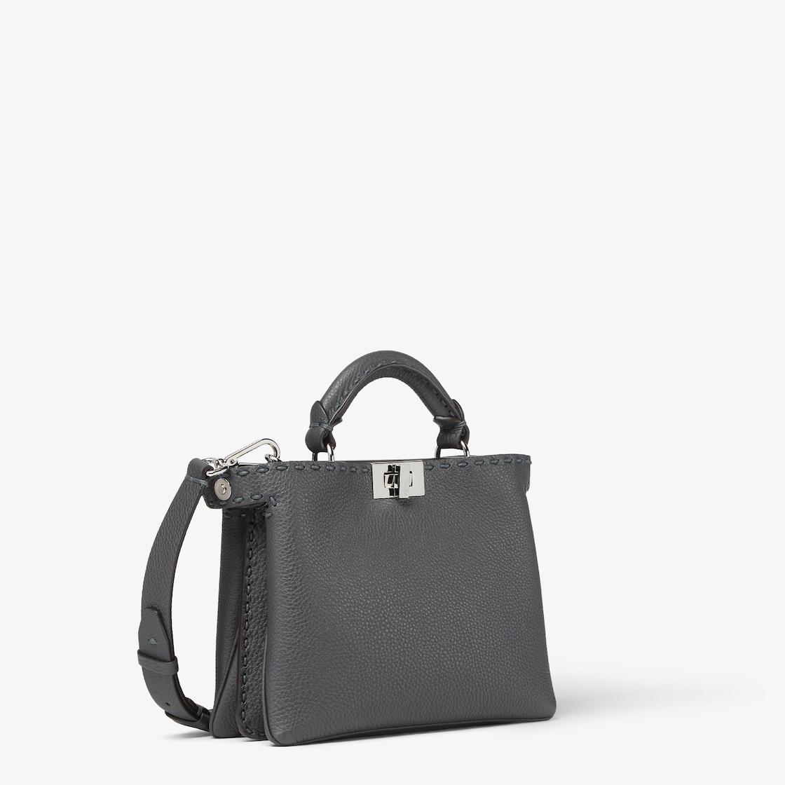 Selleria Peekaboo Soft SmallGray Selleria bag with 476 hand-sewn stitches Product Image