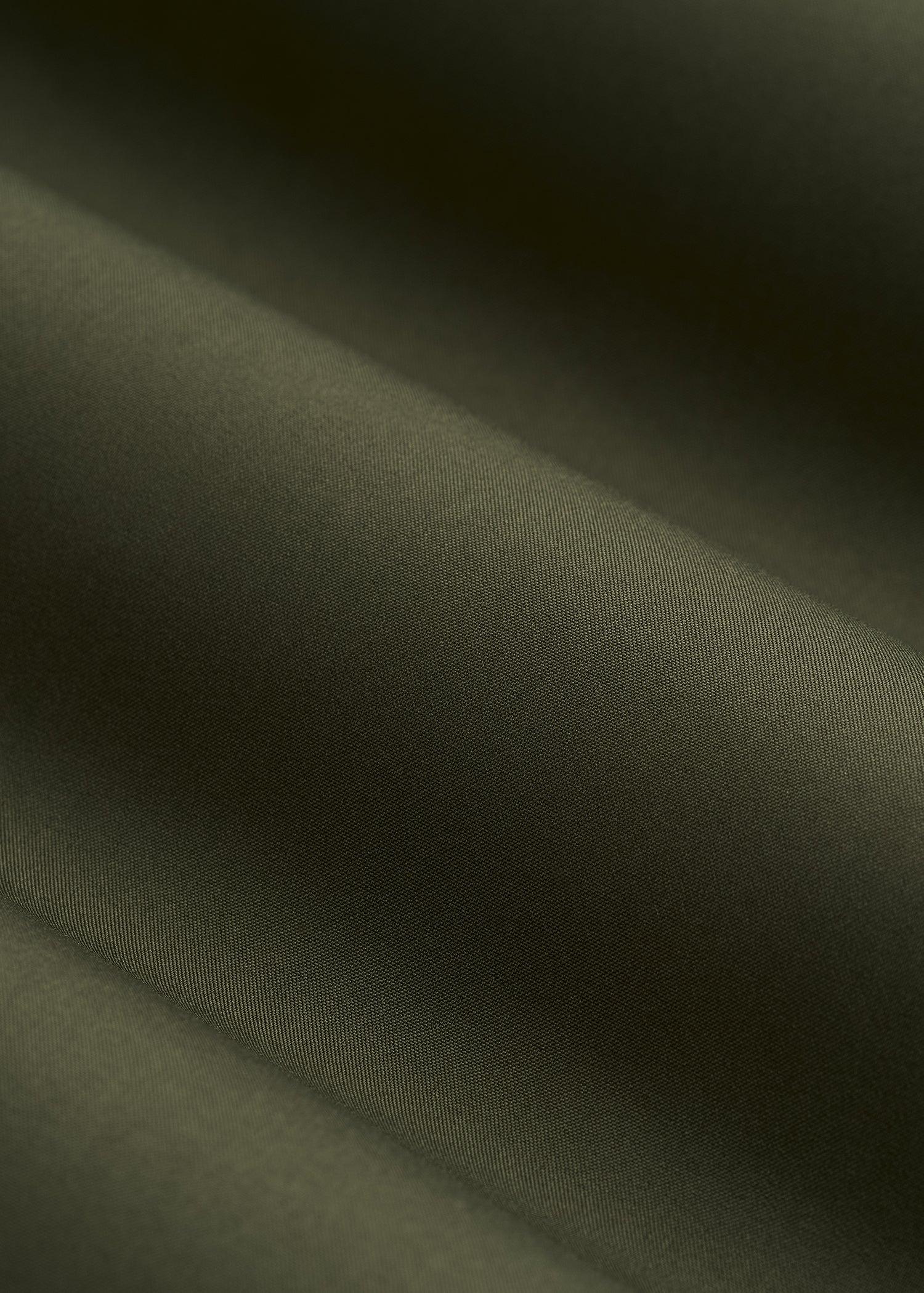 Lightweight Rain Jacket for Tall Men in Dark Olive Green Male Product Image