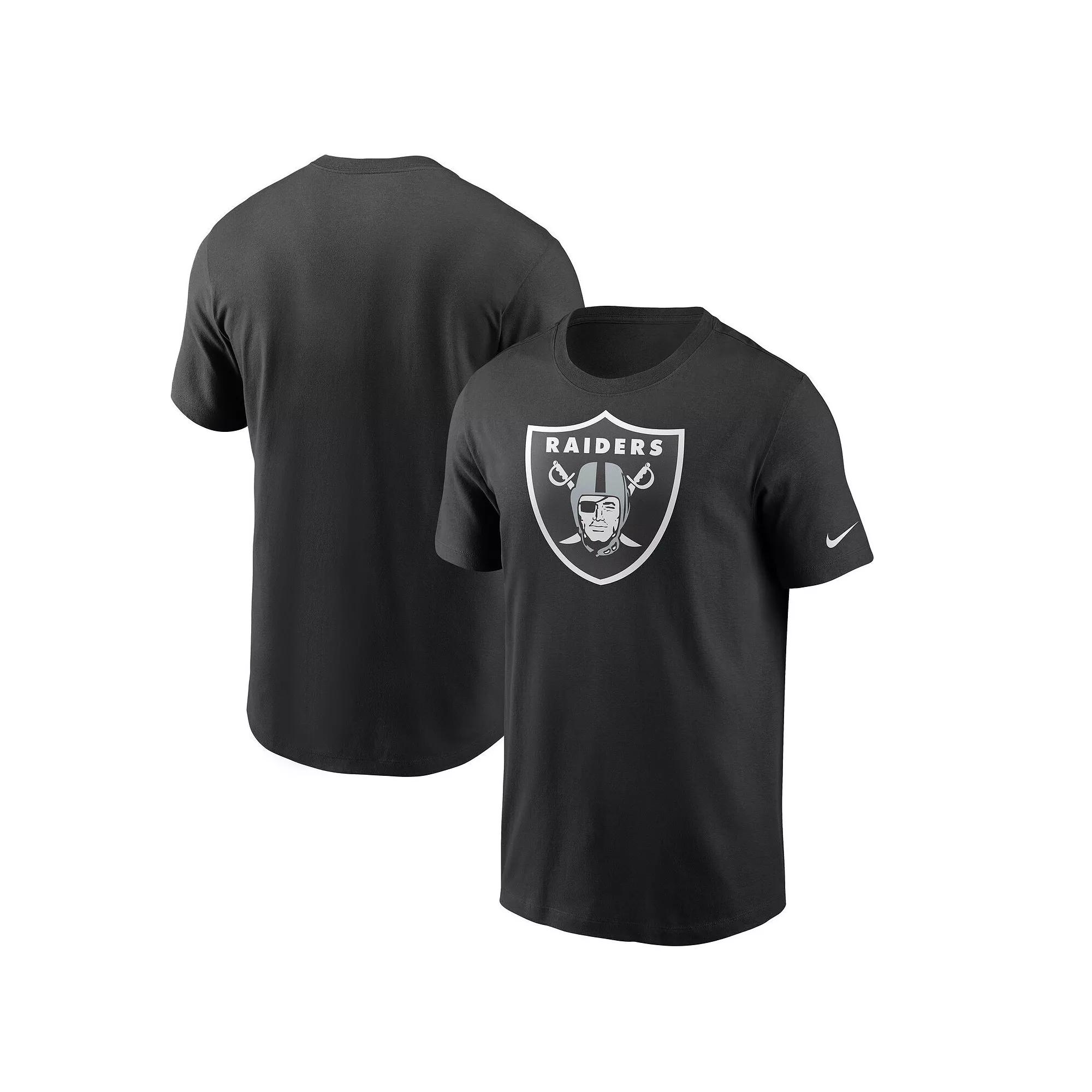 Men's Nike Black Las Vegas Raiders Primary Logo T-Shirt, Size: Large, Lvr Black Product Image