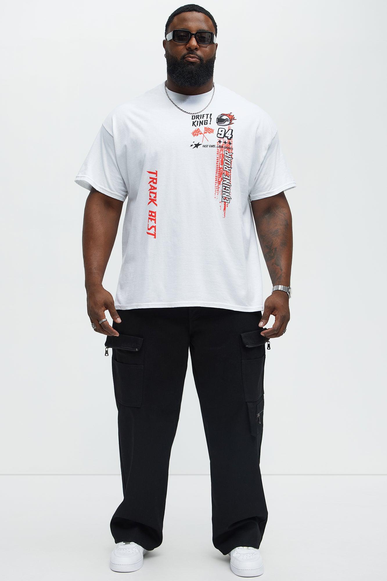 Speed Demon Short Sleeve Tee - White Product Image
