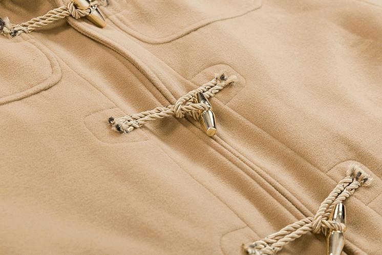 RT No. 3469 HOODED WOOLEN DUFFEL COAT JK Product Image