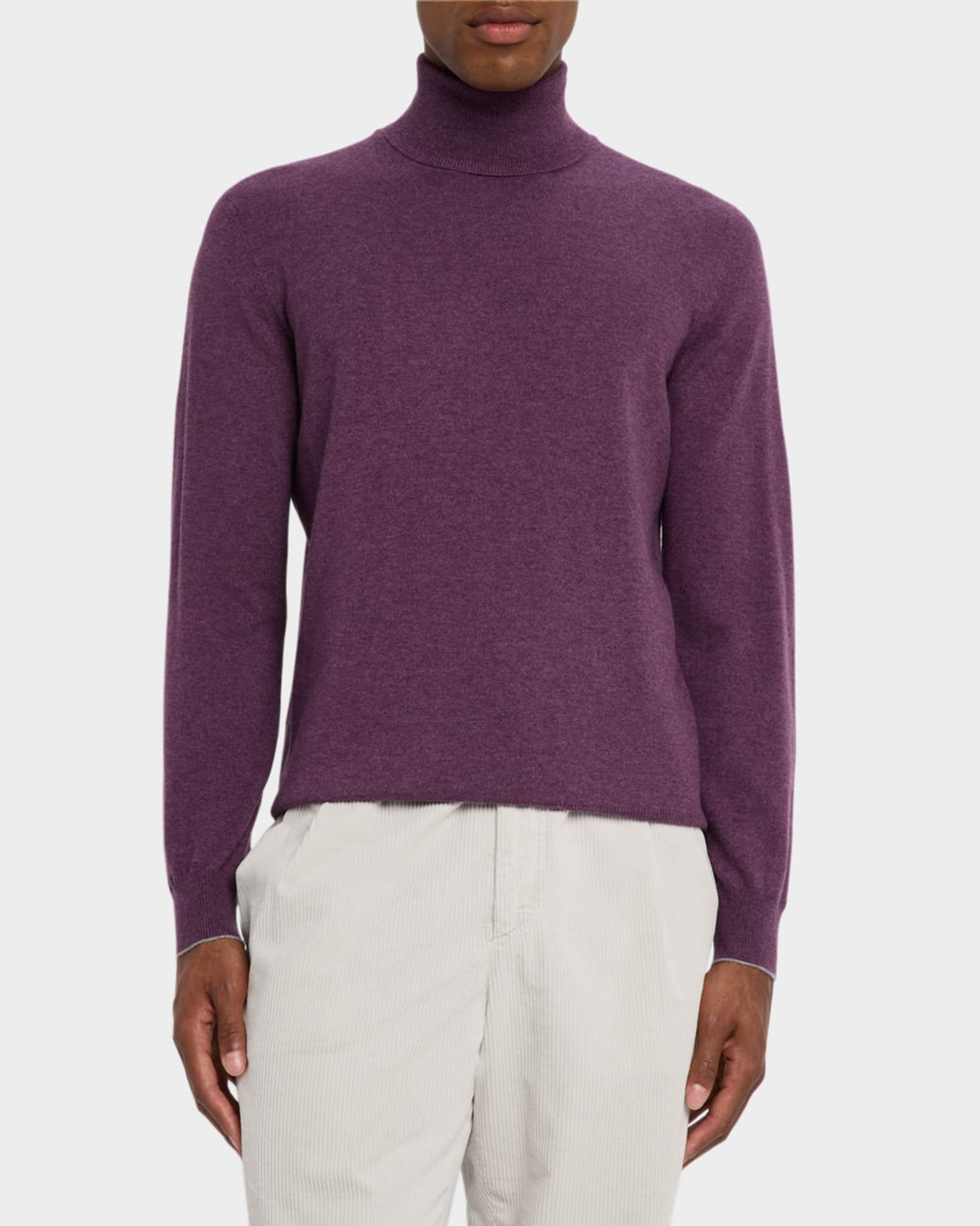 Men's Cashmere Turtleneck Sweater Product Image