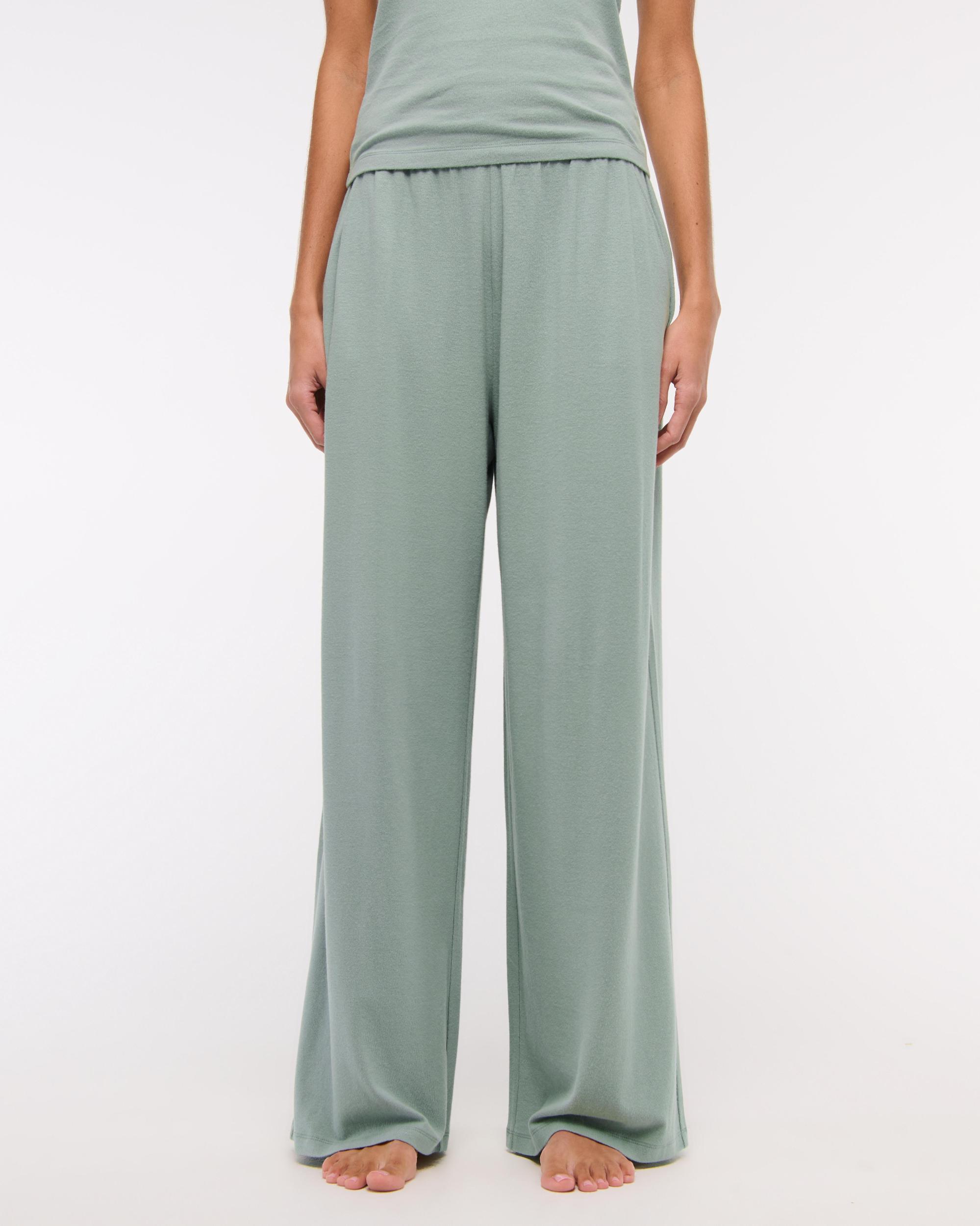 Cozy Lounge Knit Wide Leg Sweatpant Product Image