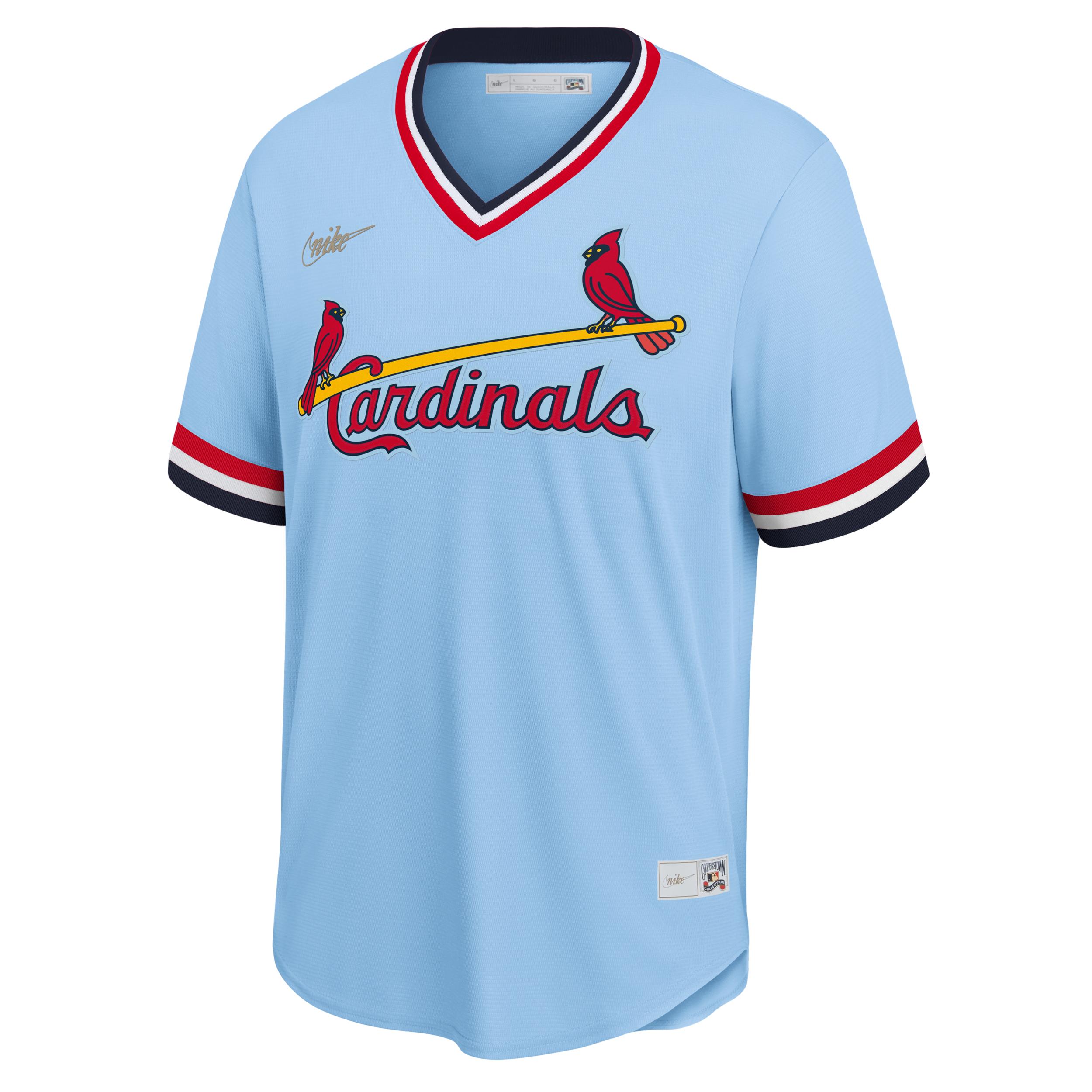 Nike Mens MLB St. Louis Cardinals (Ozzie Smith) Cooperstown Baseball Jersey | C267UCP-OS1 Product Image
