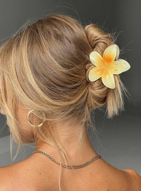 Kadence Hair Clip Yellow Product Image