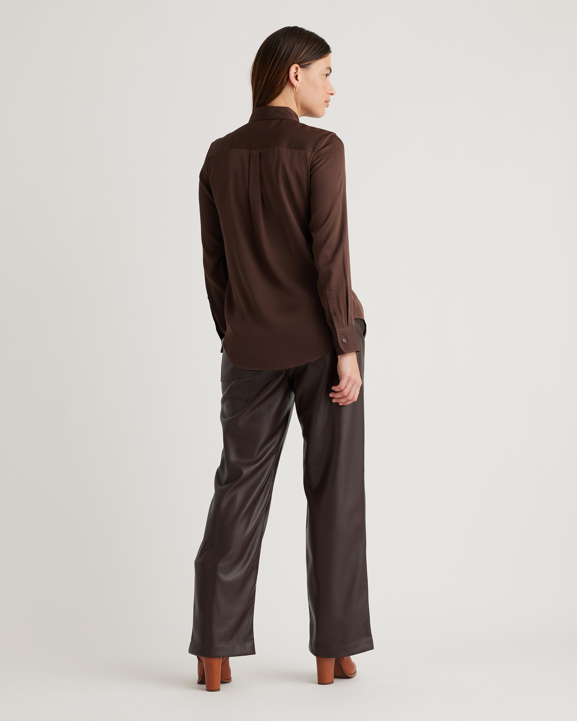 Quince | Women's Washable Stretch Silk Blouse Product Image