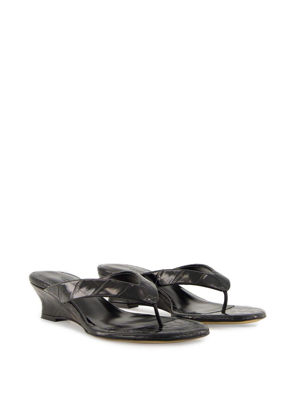 40mm micro wedge thong sandals Product Image