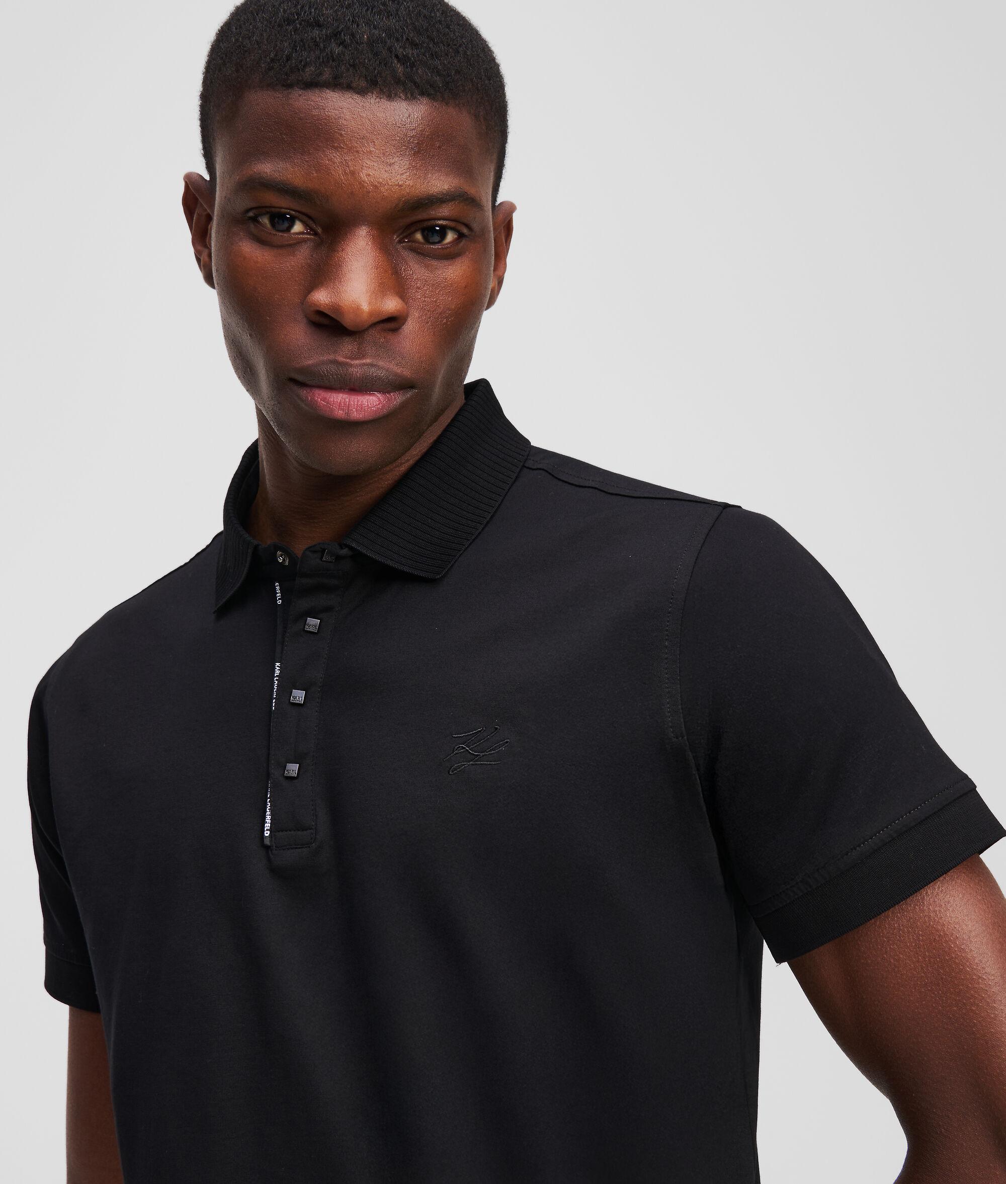 PRESS BUTTON POLO SHIRT Product Image