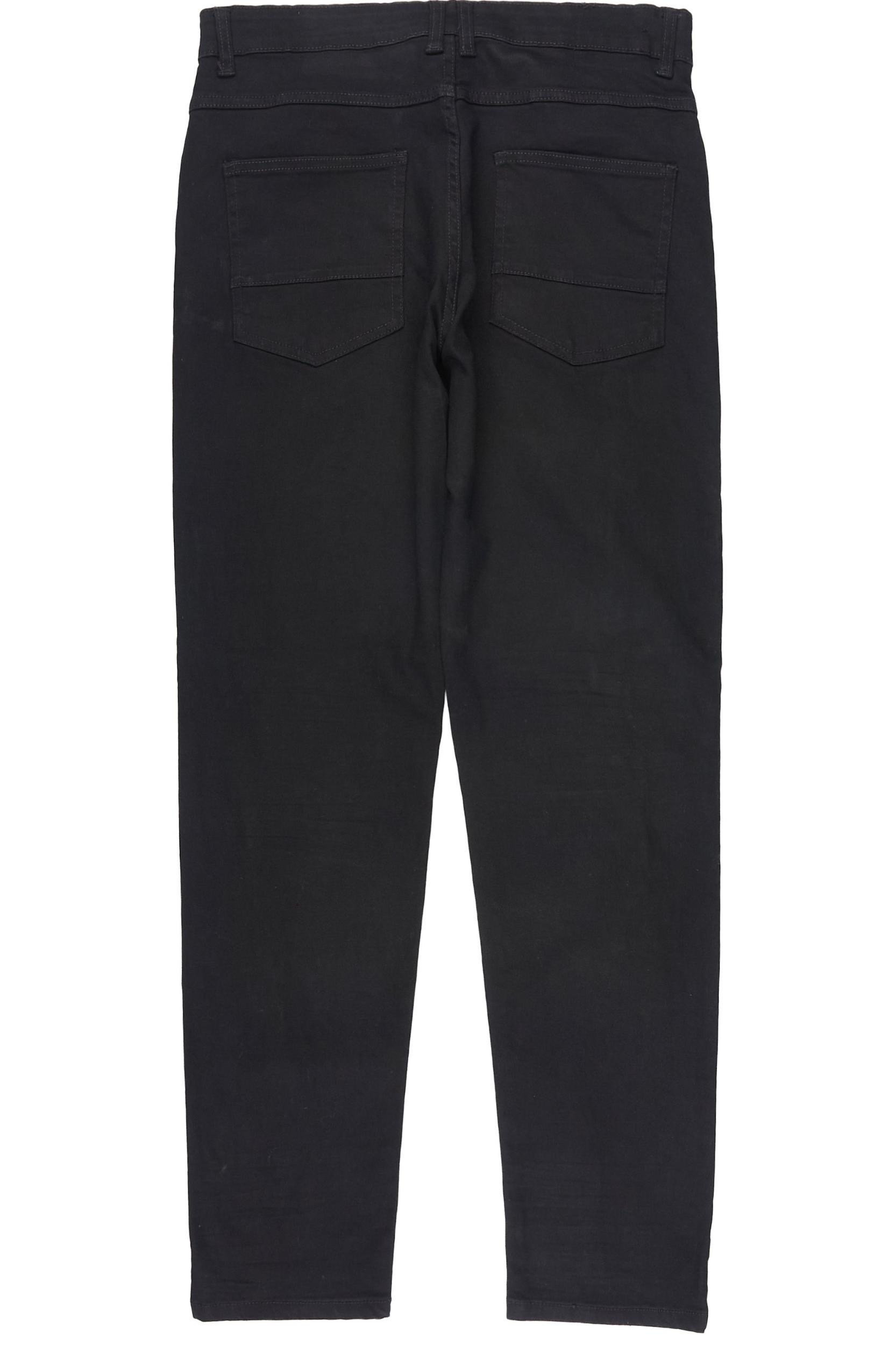 Enzi Jet Black Slim Fit Jean Male Product Image