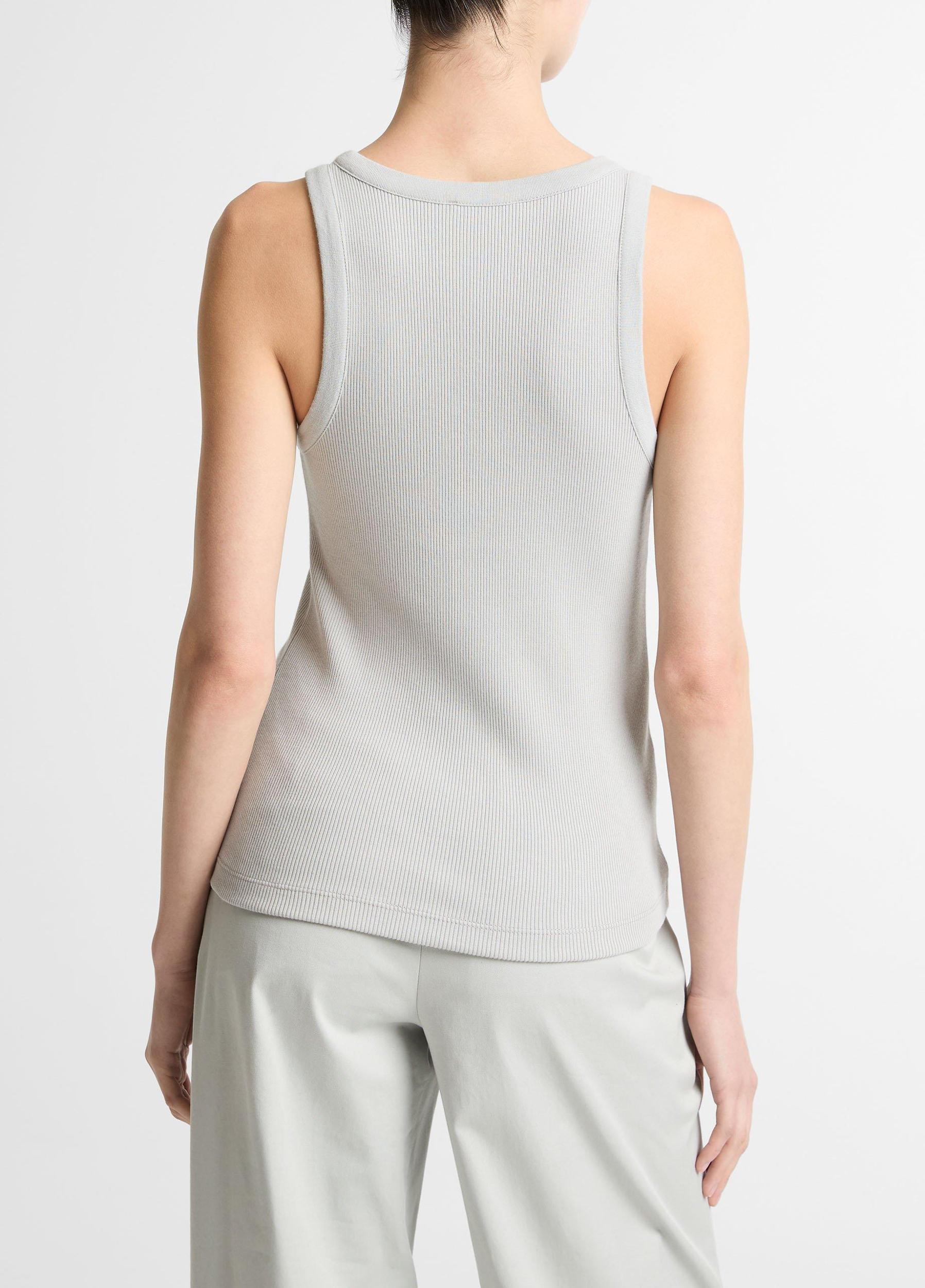 Ribbed Scoop-Neck Tank Product Image