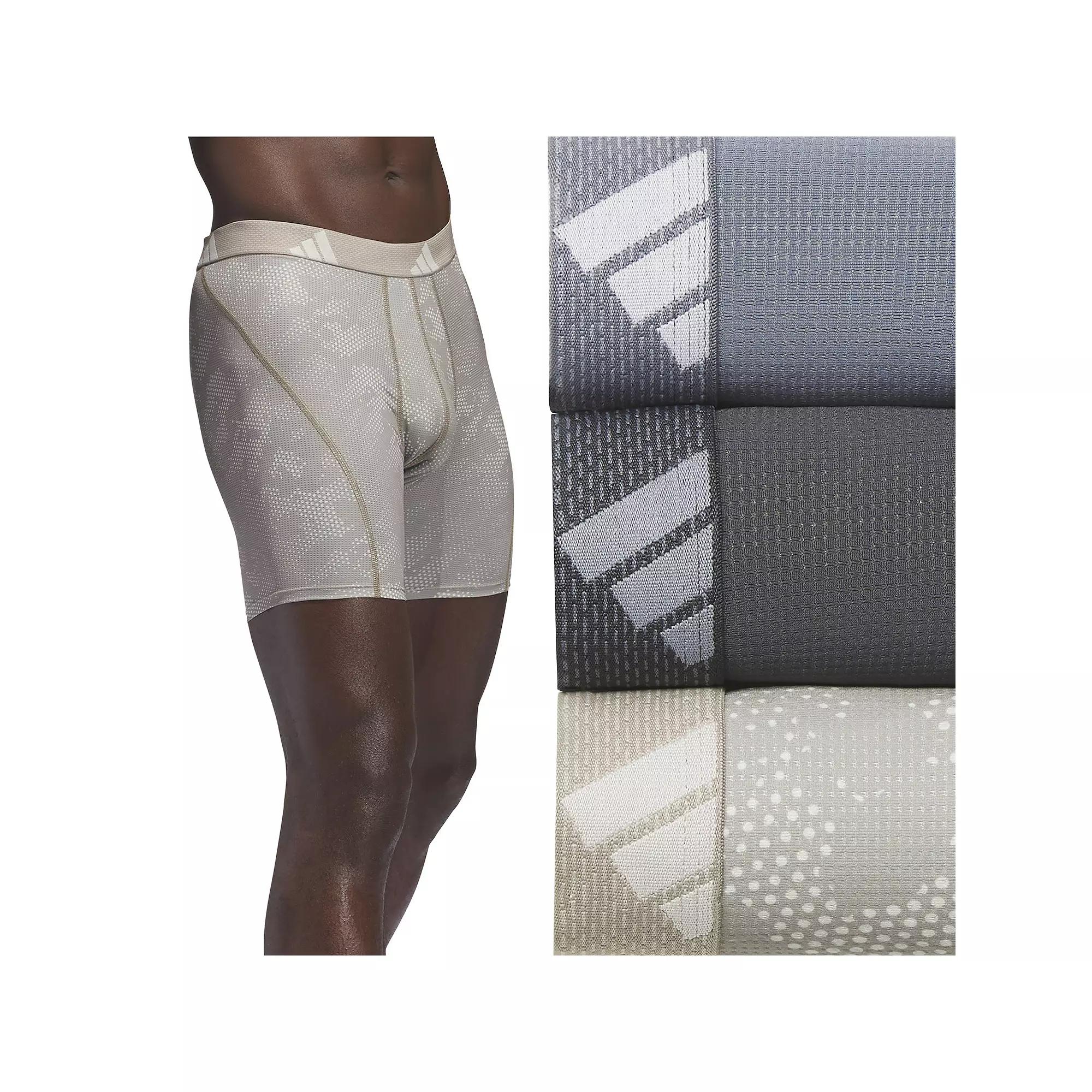 Men's adidas 3-pack Sport Performance Mesh 5" Boxer Briefs,  Product Image