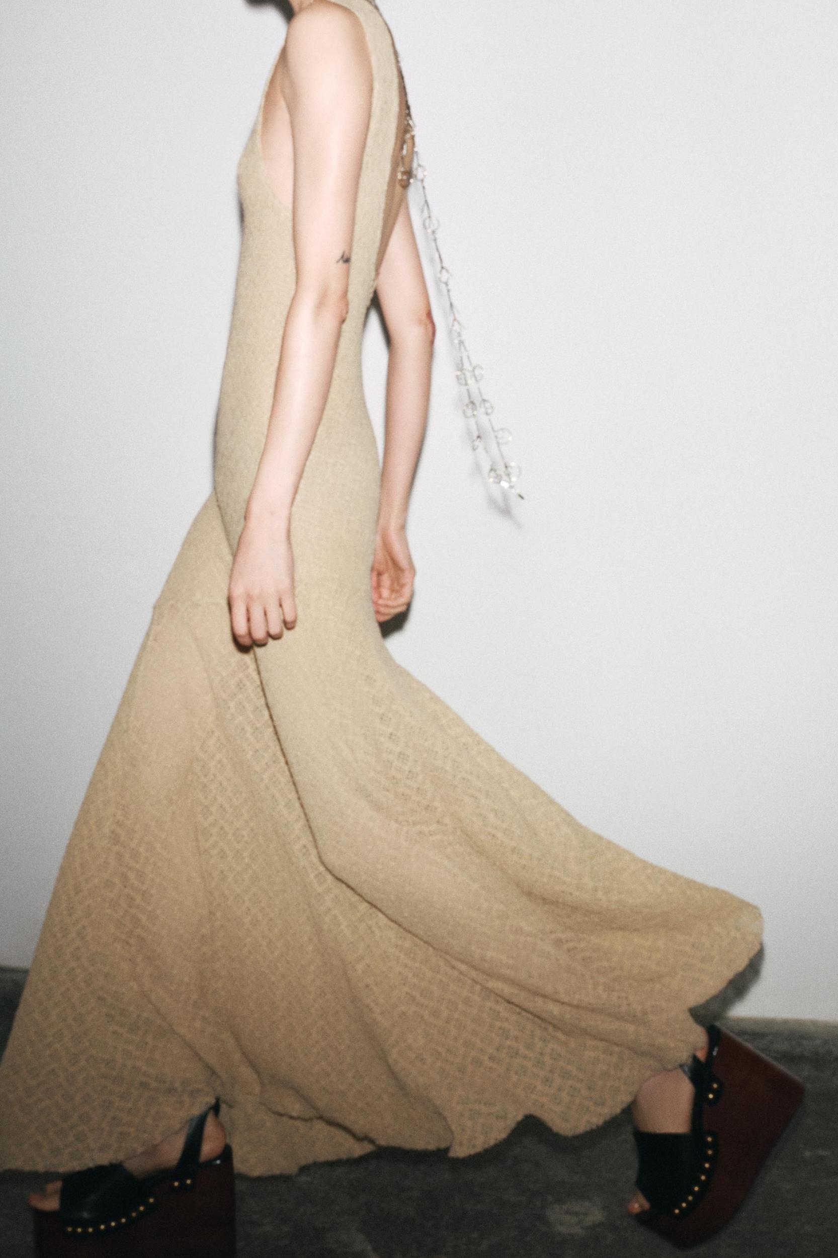 LONG LACE DRESS Product Image