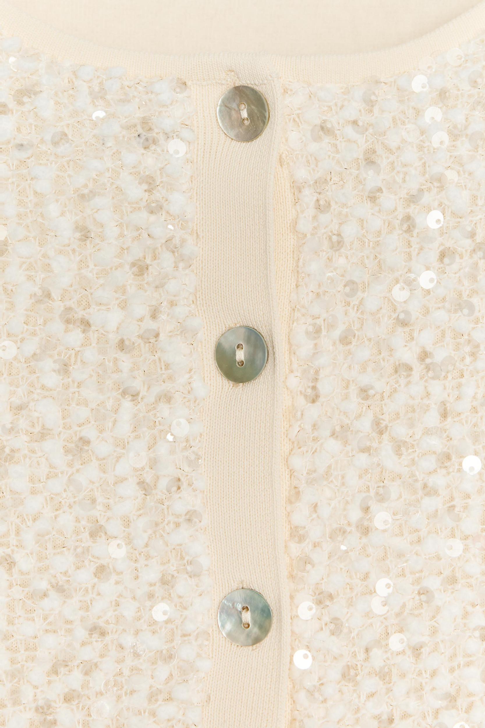SEQUIN CARDIGAN Product Image