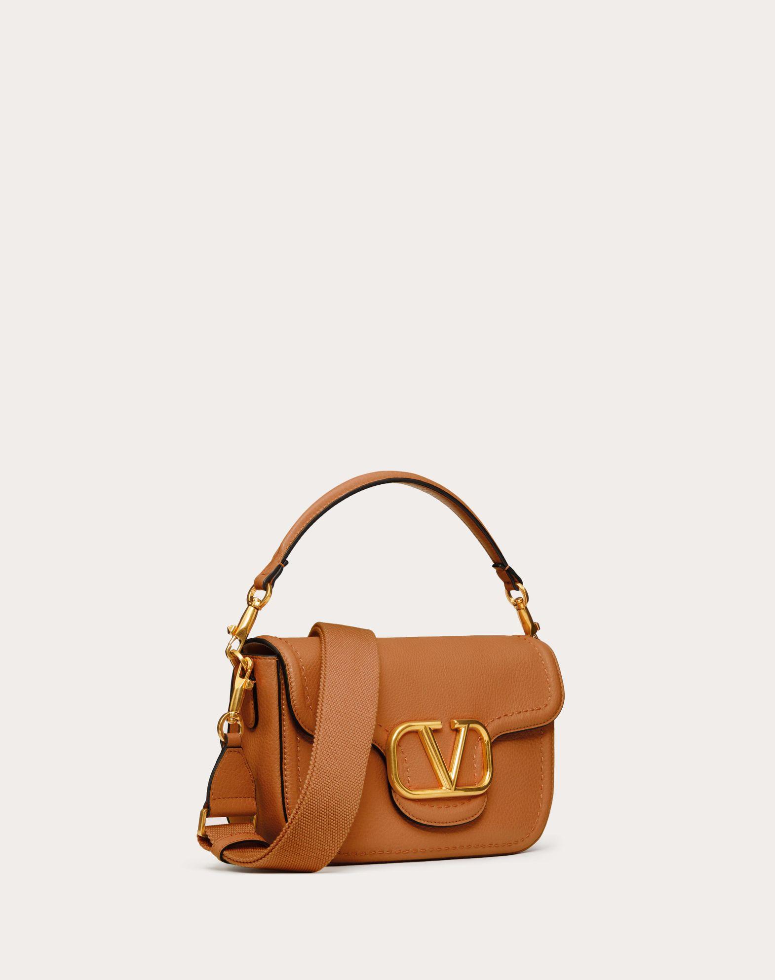 Valentino Garavani Alltime Grainy Calfskin Shoulder Bag Product Image