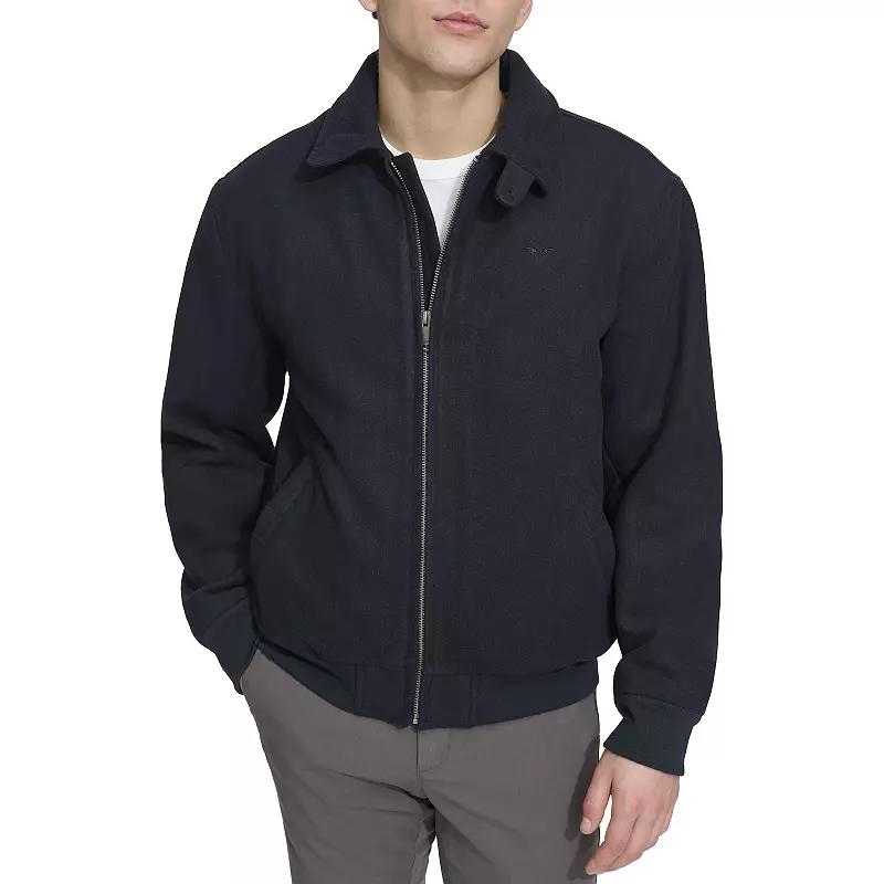 Men's Dockers® Wool Blend Bomber Jacket with Laydown Collar,  Product Image