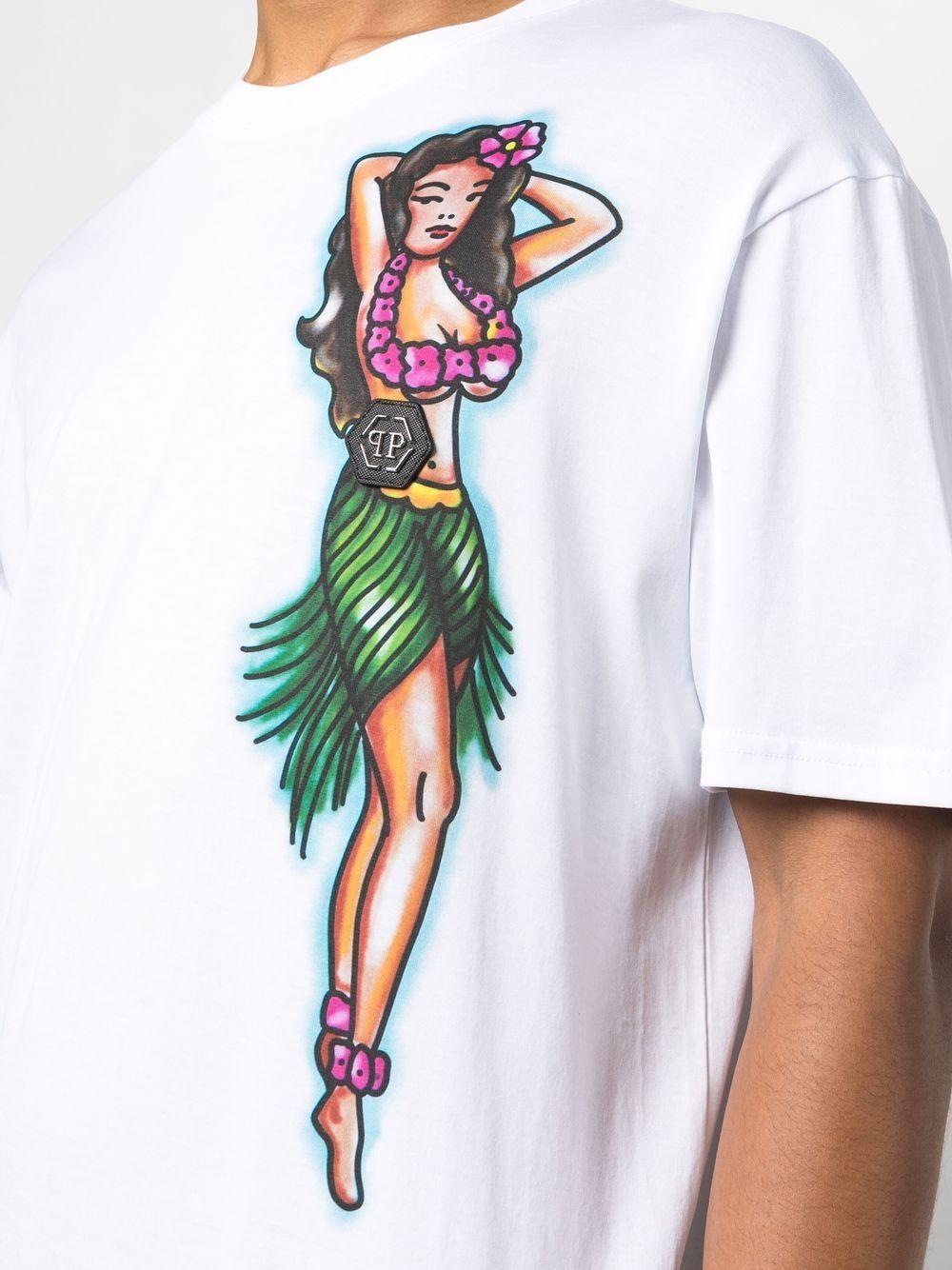 graphic-print short-sleeve T-shirt  Product Image