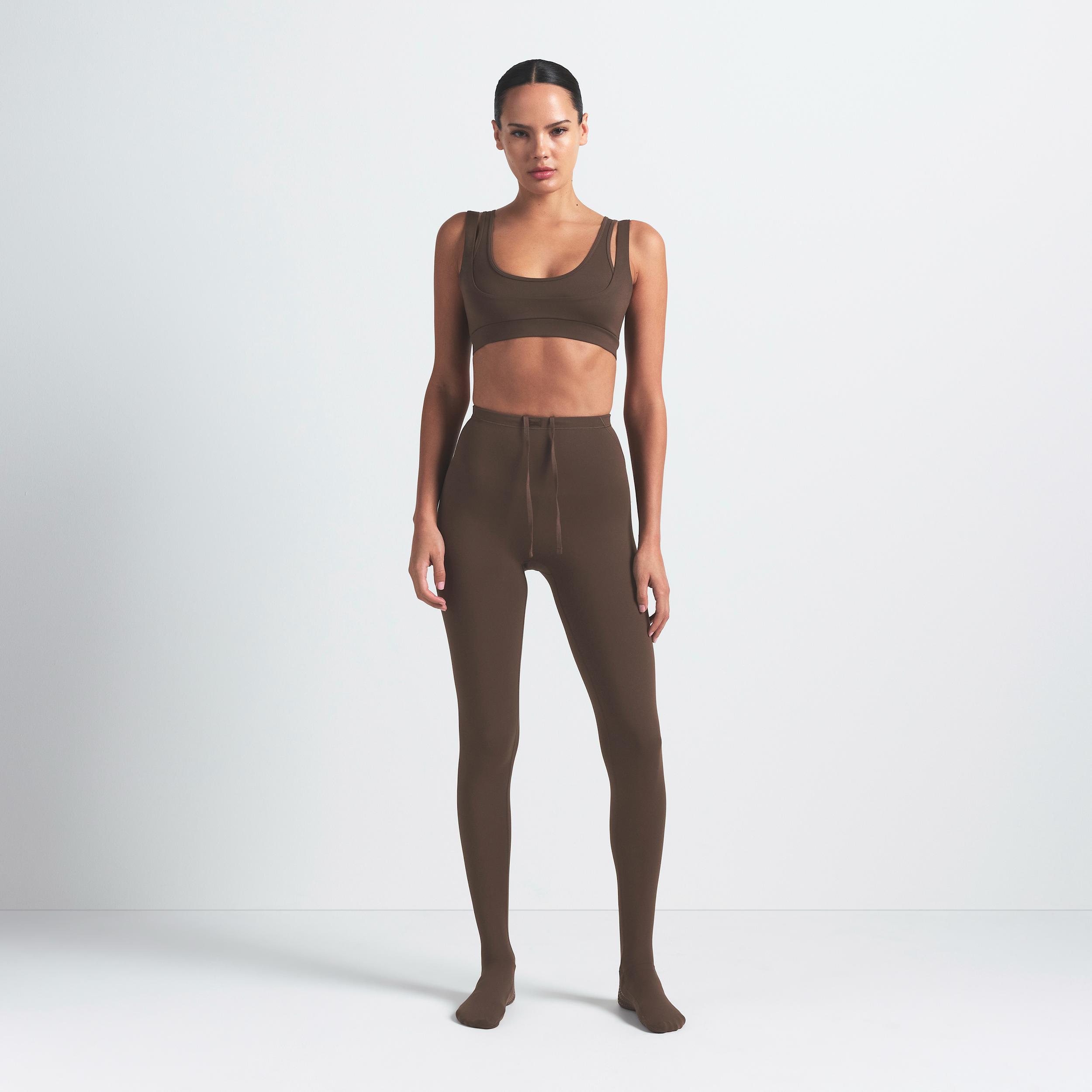 Nike Womens SKIMS Matte Double-Strap Scoop Bra | BRSPT6022W-DSP Product Image