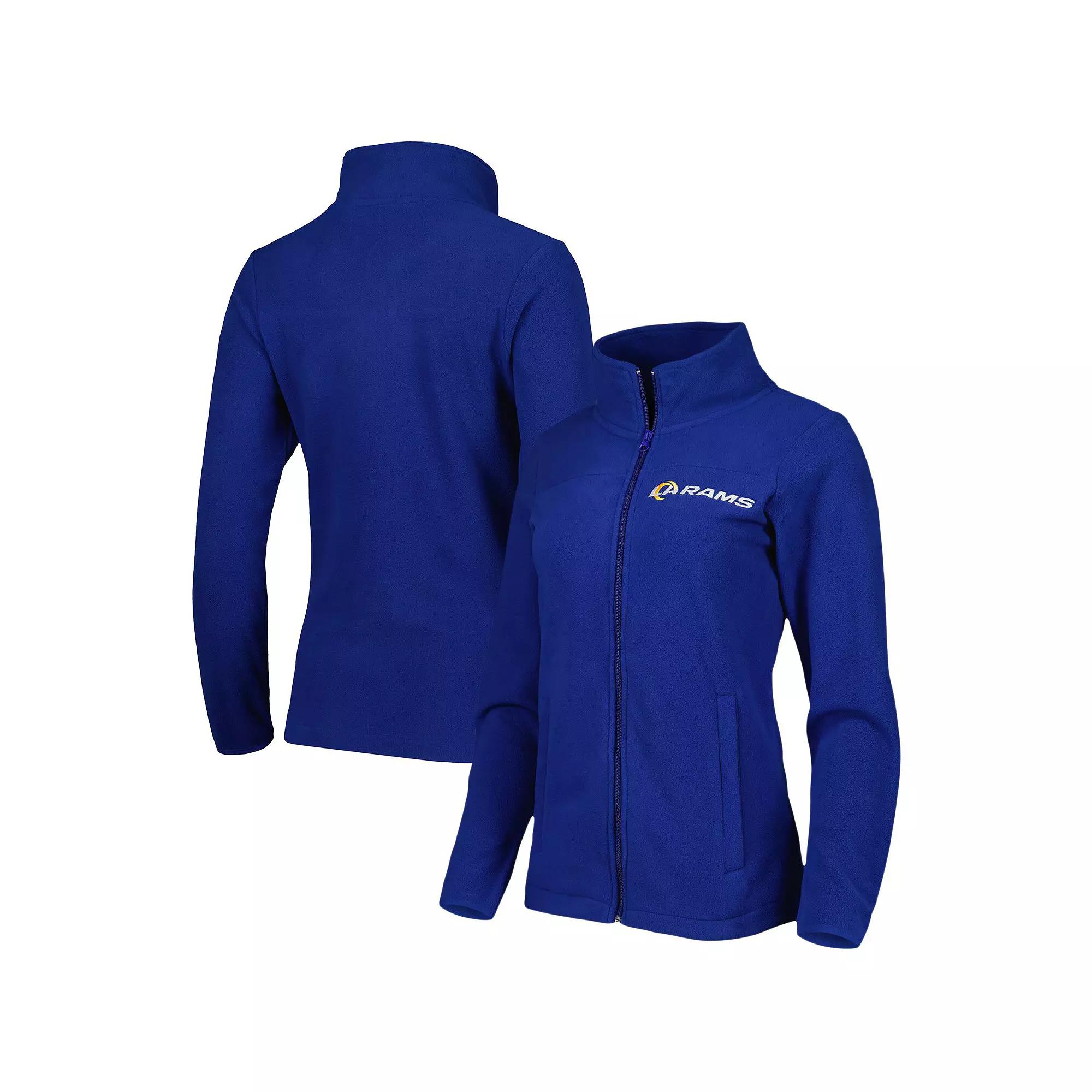 Women's Dunbrooke Royal Los Angeles Rams Hayden Polar Full-Zip Jacket, Size: XL, Blue Product Image