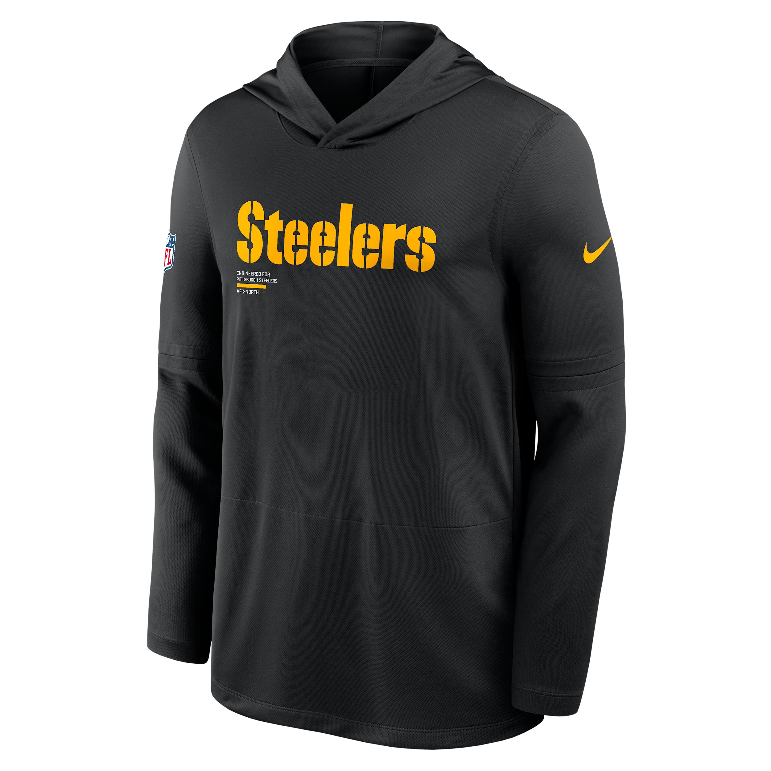 Washington Commanders Pure Fury Sideline Nike Mens Dri-FIT NFL Long-Sleeve Hooded Top | 03B900A9E-P8B Product Image