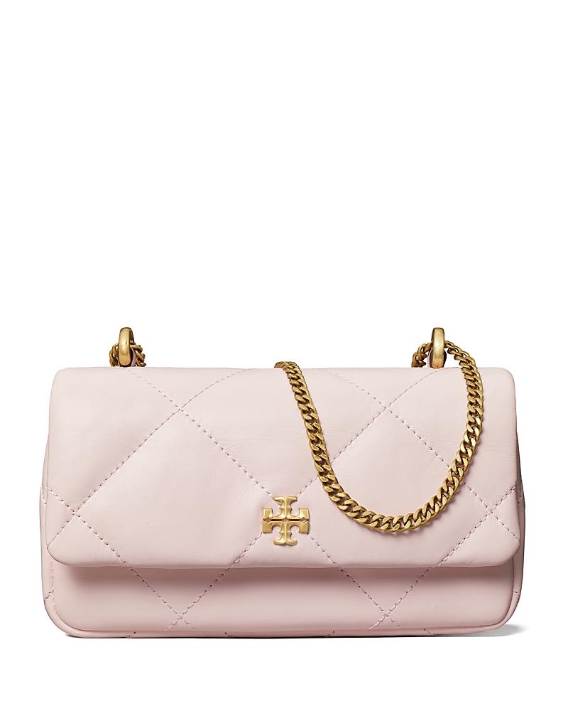 Tory Burch Mini Kira Diamond Quilted Leather Flap Bag Product Image