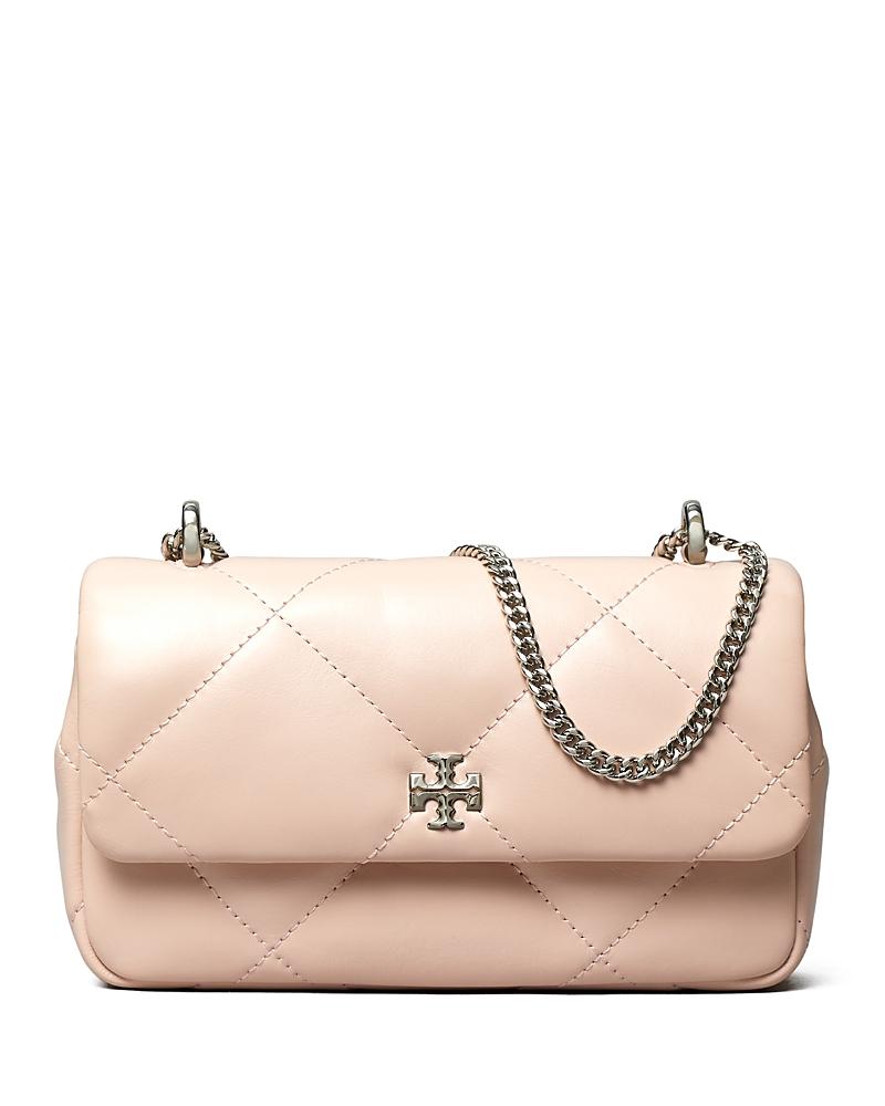 Tory Burch Mini Kira Diamond Quilted Leather Flap Bag Product Image
