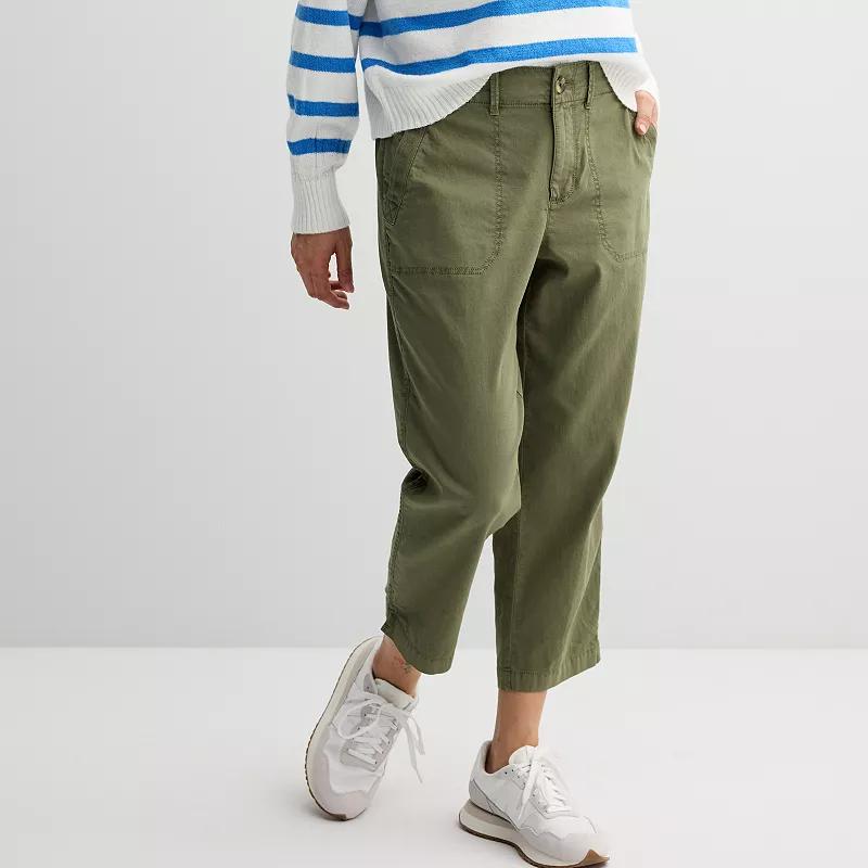 Women's Sonoma Goods For Life® Utility Capri Pants,  Product Image